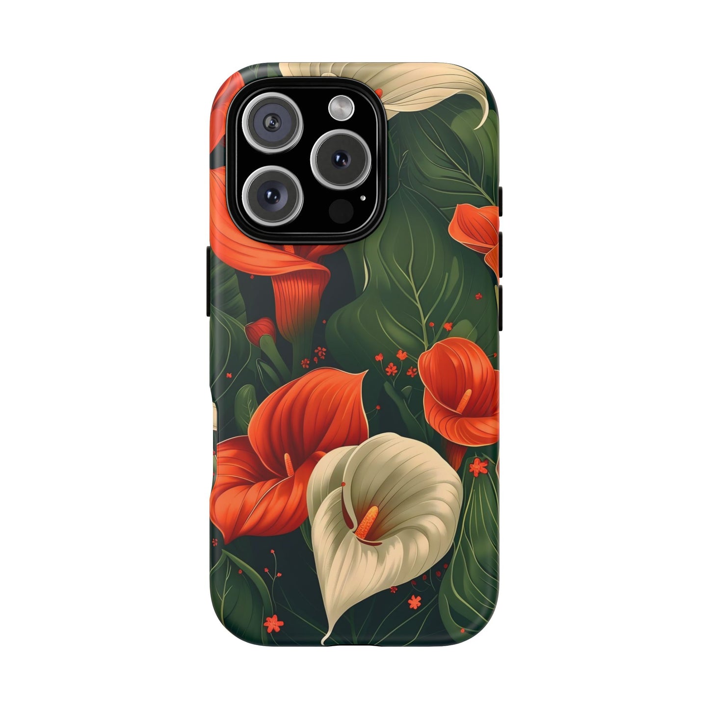 Floral Phone Case, Tough Cases for Stylish Protection, Gift for Her, Nature Lovers, Phone Accessories, Trendy Tech