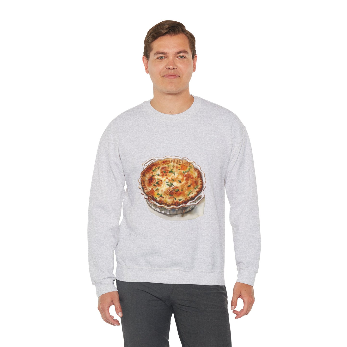 Unisex Heavy Blend™ Crewneck Sweatshirt Versatile - Delightful British Food
