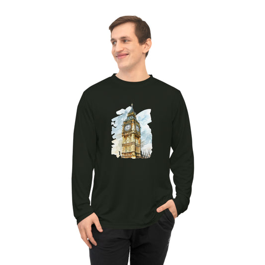 Unisex Performance Long Sleeve Shirt - Iconic Big Ben Clock Tower