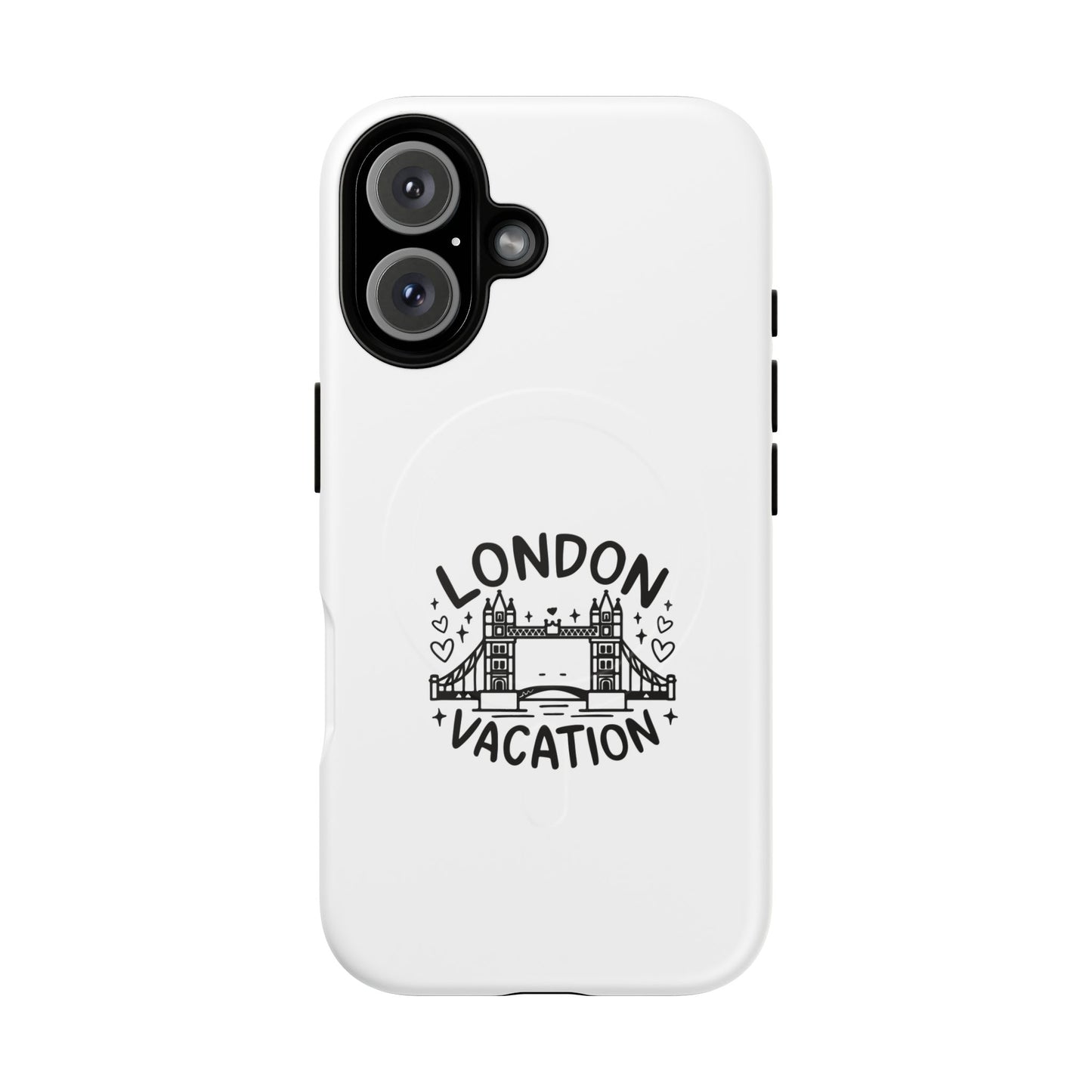 London Vacation Magnetic Case, Unique Phone Cover for Travelers, London Souvenir, Gift for Tourists, Stylish Phone Accessory