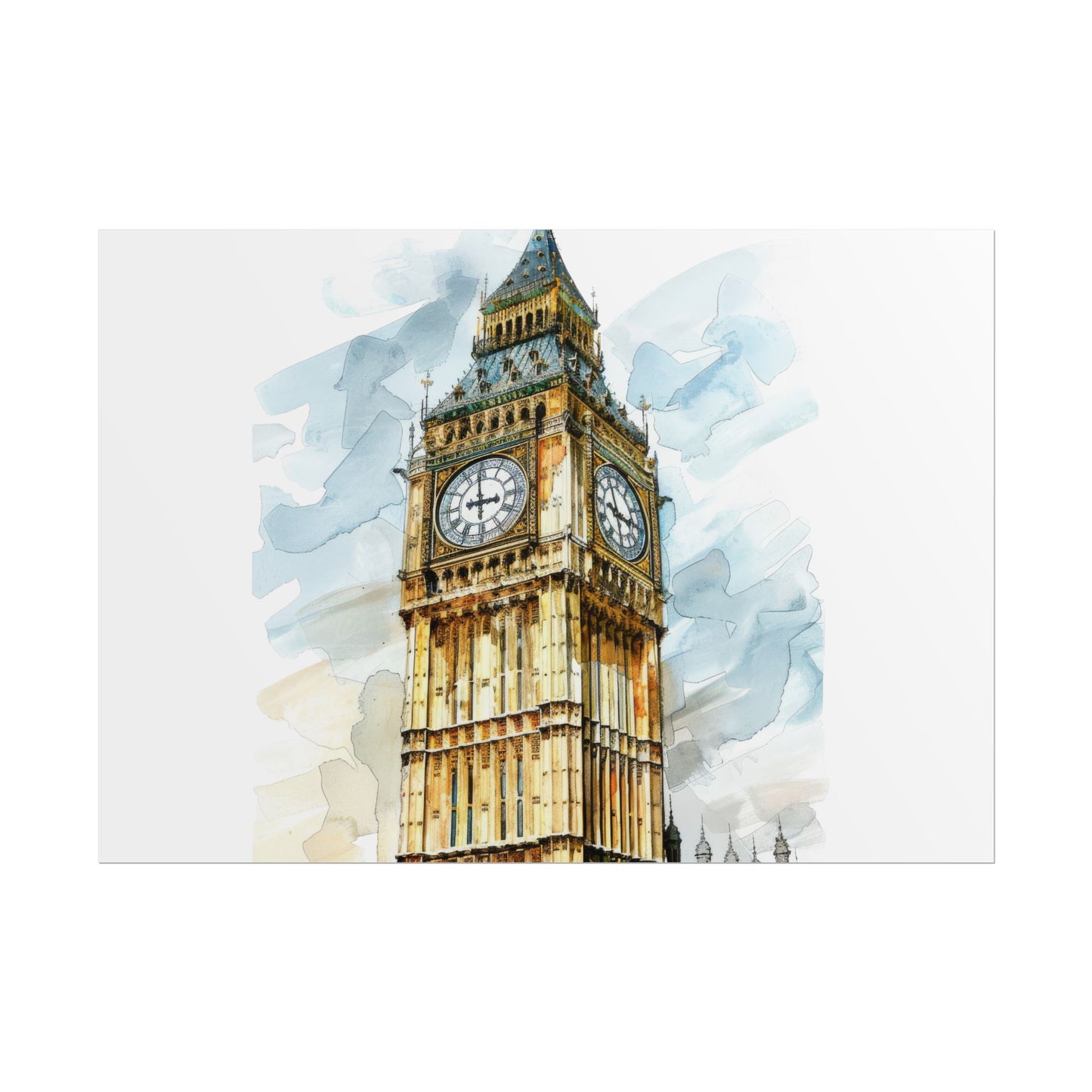 London Tower Rolled Posters