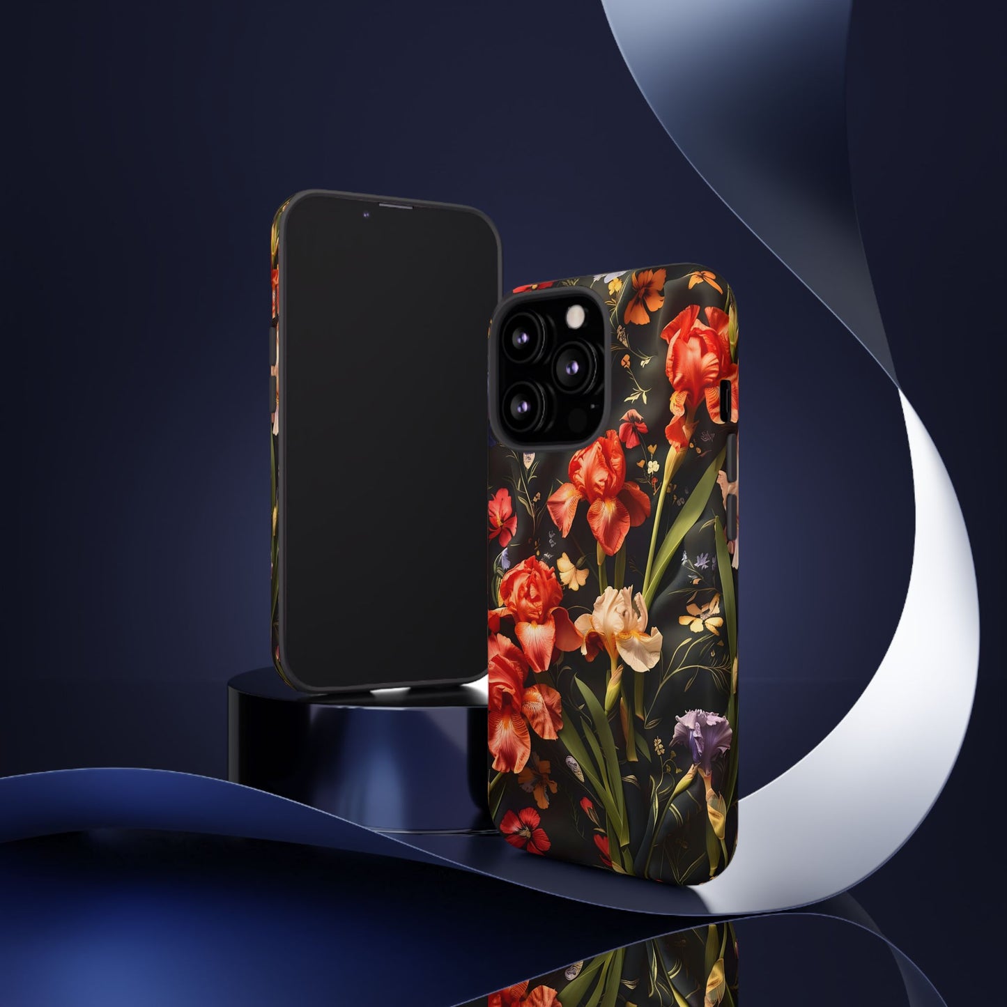 Floral Tough Case for Phone, Durable Protective Phone Cover, Gift for Flower Lovers, Phone Accessories, Spring Vibes