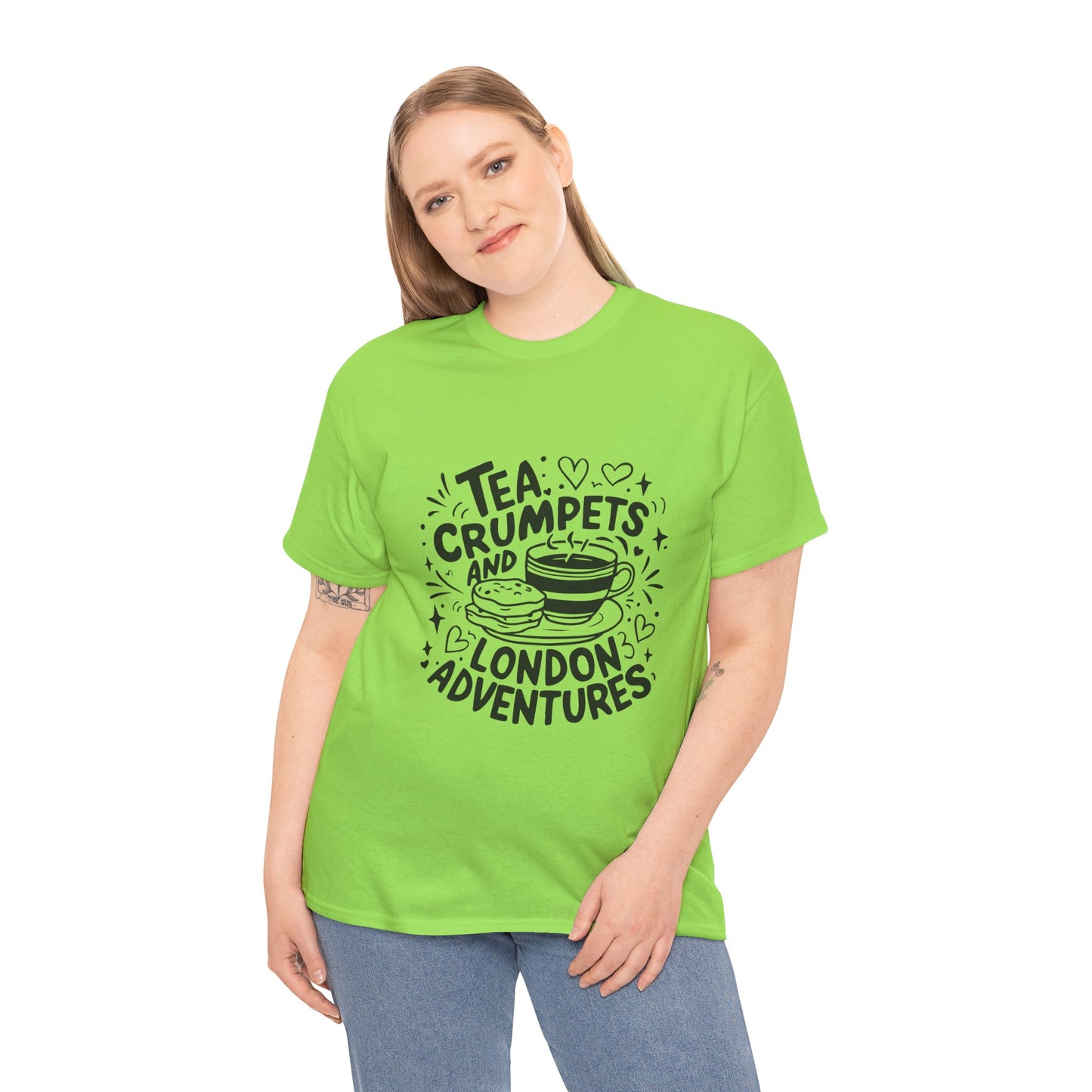 Unisex Heavy Cotton Tee - London Advenures