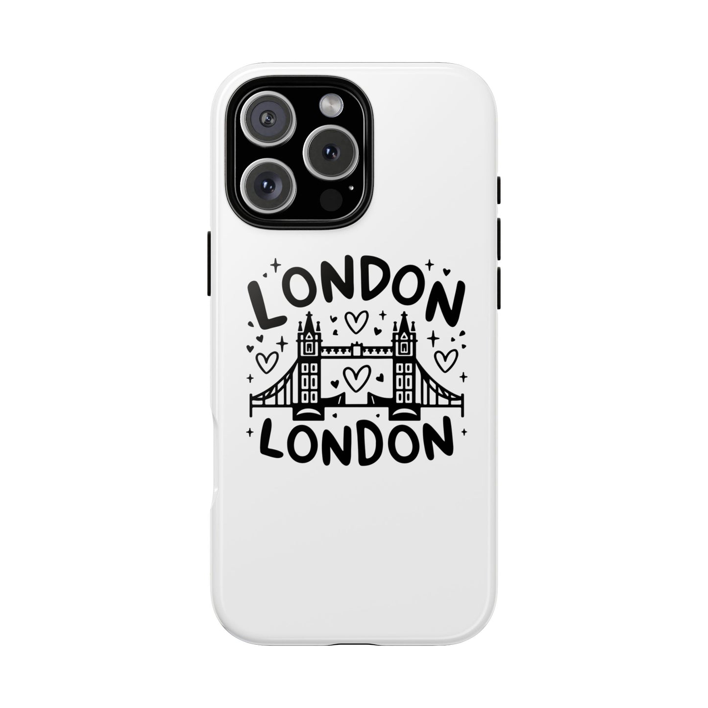 Love London Bridge Phone Case, Tough Cases for London Lovers, Cute Protection, Travel Gift, Phone Accessory, Design with Love