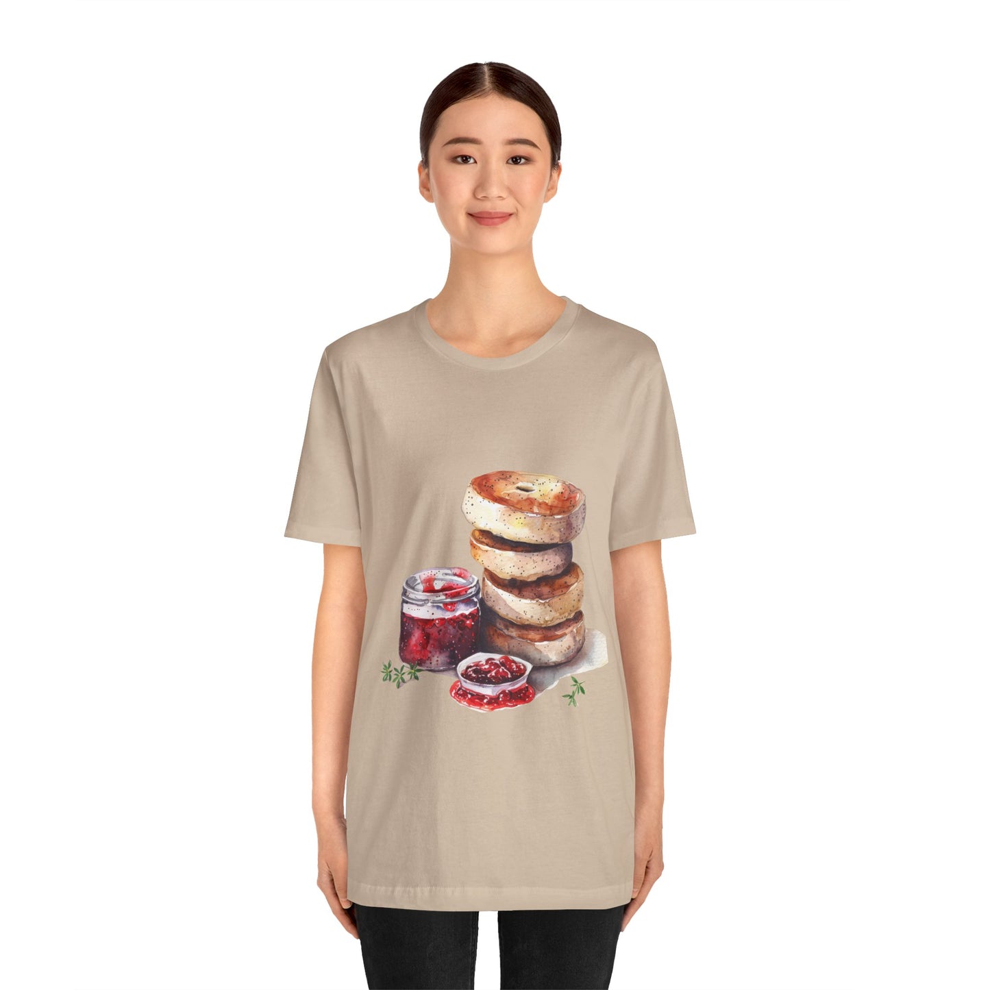 Unisex Jersey Short Sleeve Tee - Heritage on a Plate - Exploring British Cuisine