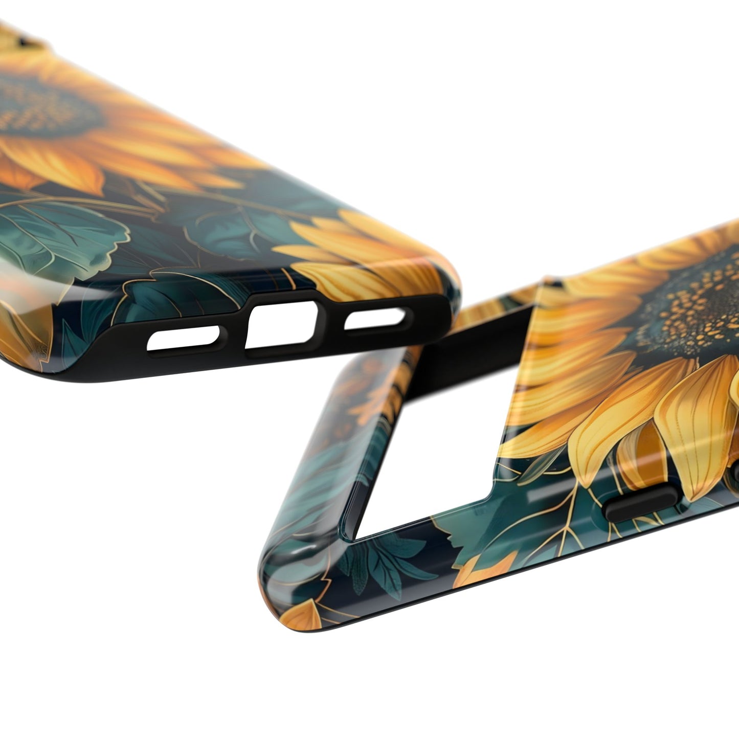 Sunflower Phone Case - Bright Floral Design, Stylish Tough Cover for Sunflower Lovers, Gift for Plant Enthusiasts, Mom Gift, Nature Lovers