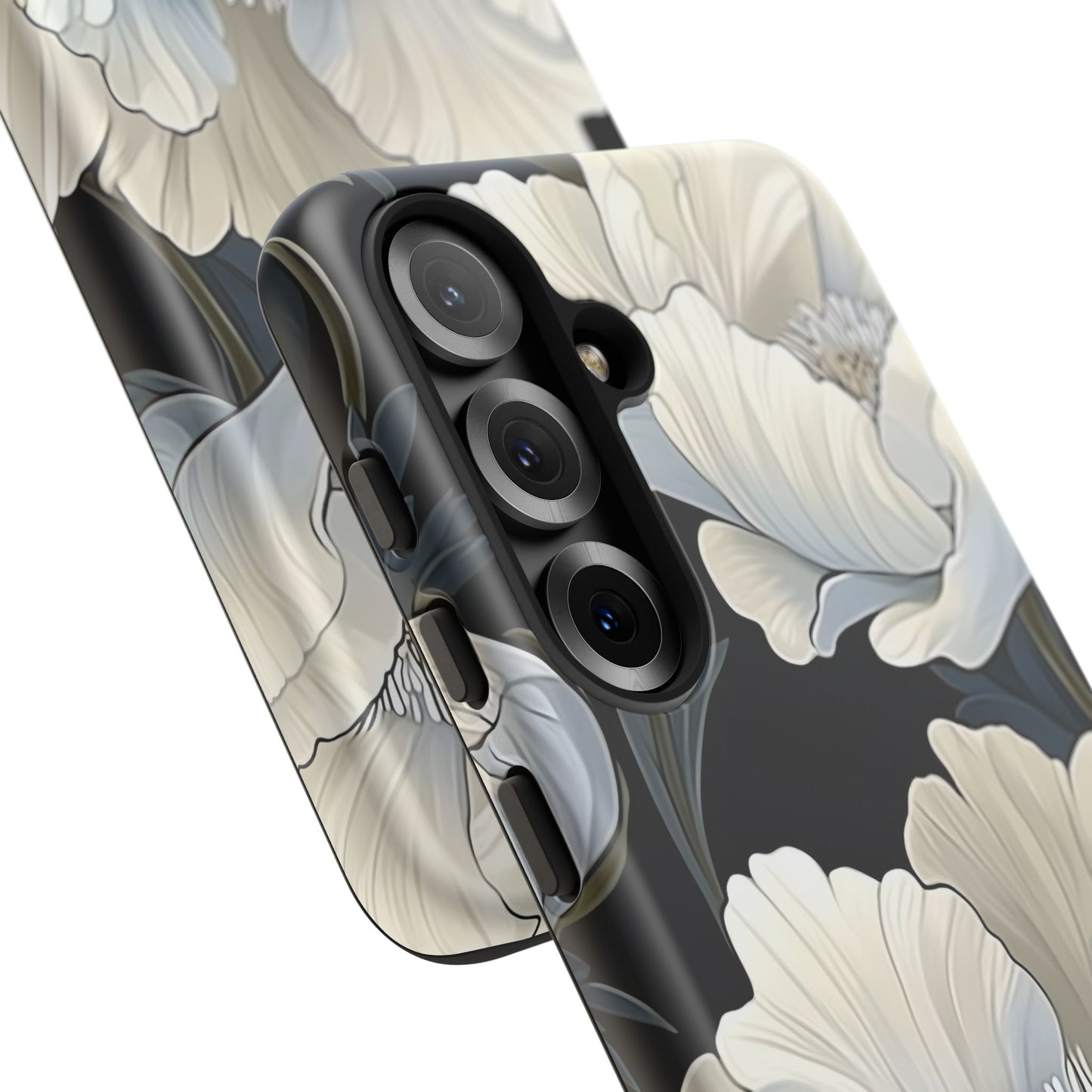 Floral Phone Case, Tough Cases for Women, Stylish Phone Cover, Floral Design Phone Protector, Nature Inspired Tech Accessories