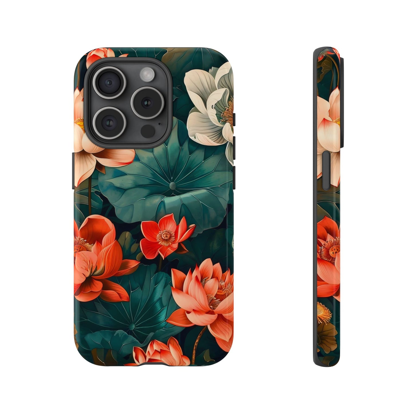 Flower Phone Case, Floral Phone Cover, Tough Case for Floral Lovers, Gift for Her, Stylish Tech Accessories