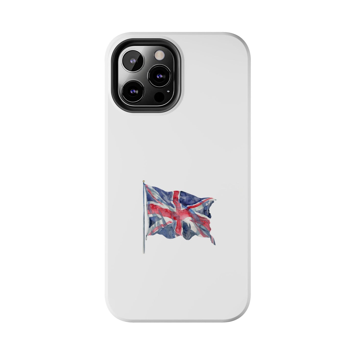 Stylish Tough Phone Case with British Flag Design - Durable & Protective Cover