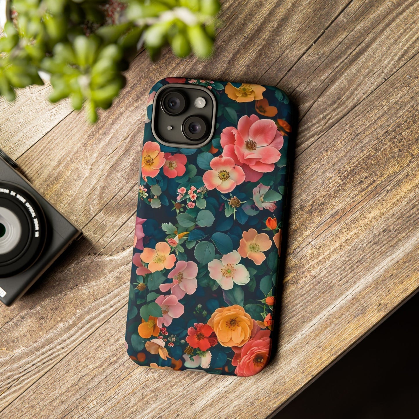 Floral Phone Case | Tough Cases | Stylish Protection, Flower Design, Gift for Her, Trendy Accessory, Cute Phone Covers, Spring Vibe