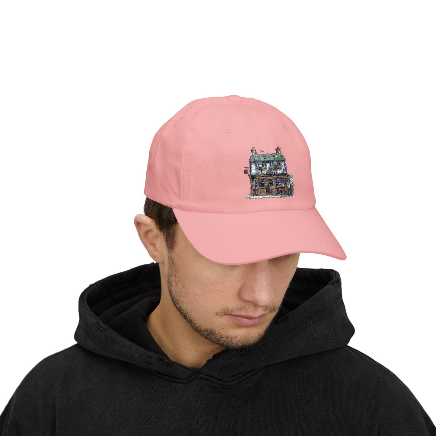 Classic Dad Cap with Charming Cottage Design | Perfect for Fathers Day, Casual Outings, Sun Protection, Everyday Wear, Gift Idea