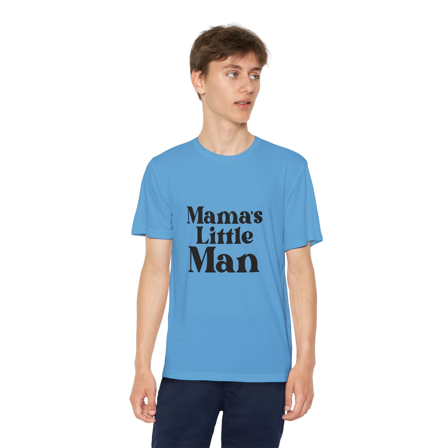 Mama's Little Man -Youth Tee - Comfy Cotton T-Shirt for Boys