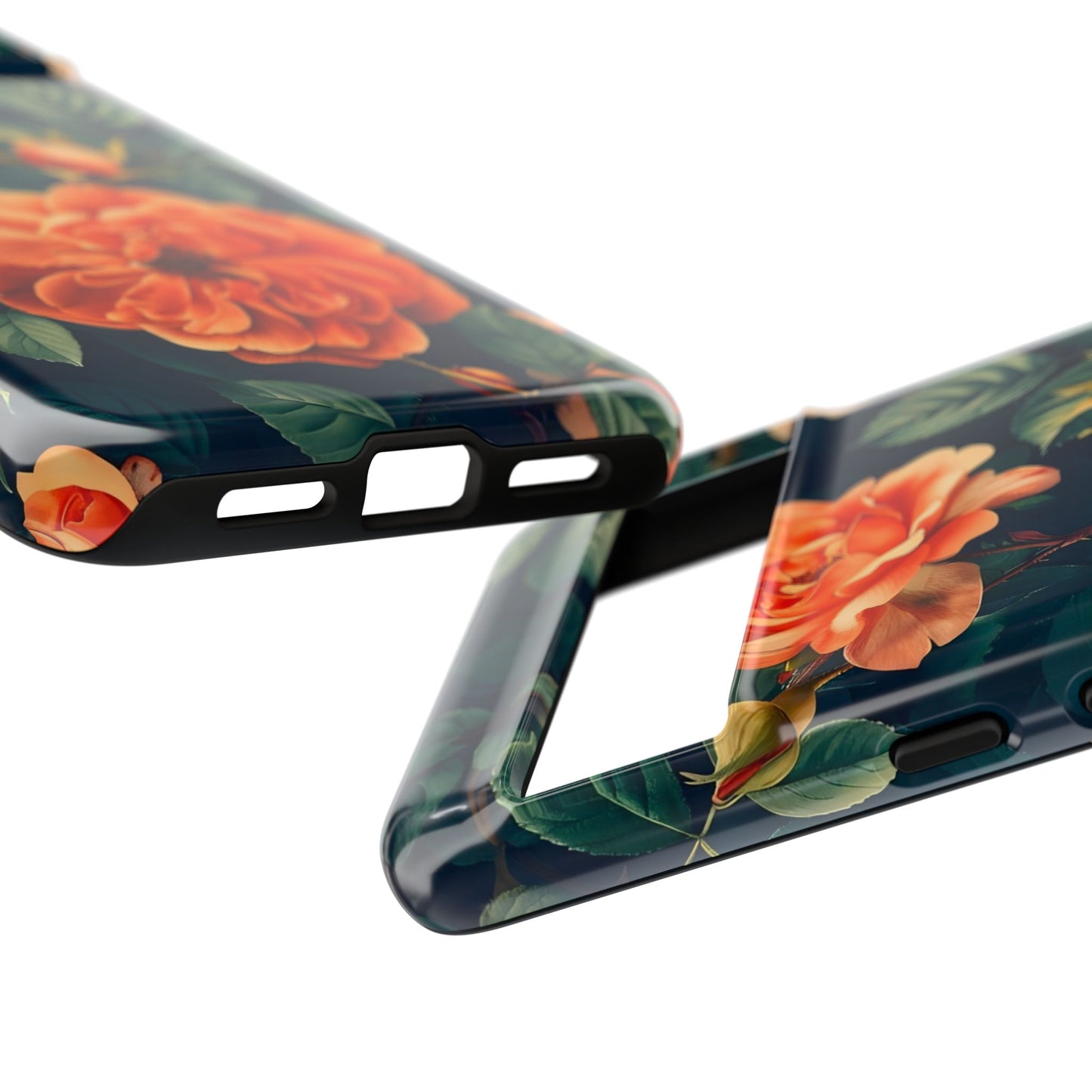 Floral Phone Case, Tough Cases for Nature Lovers, Botanical Design, Phone Protection, Gift for Her, Trending Floral Accessories