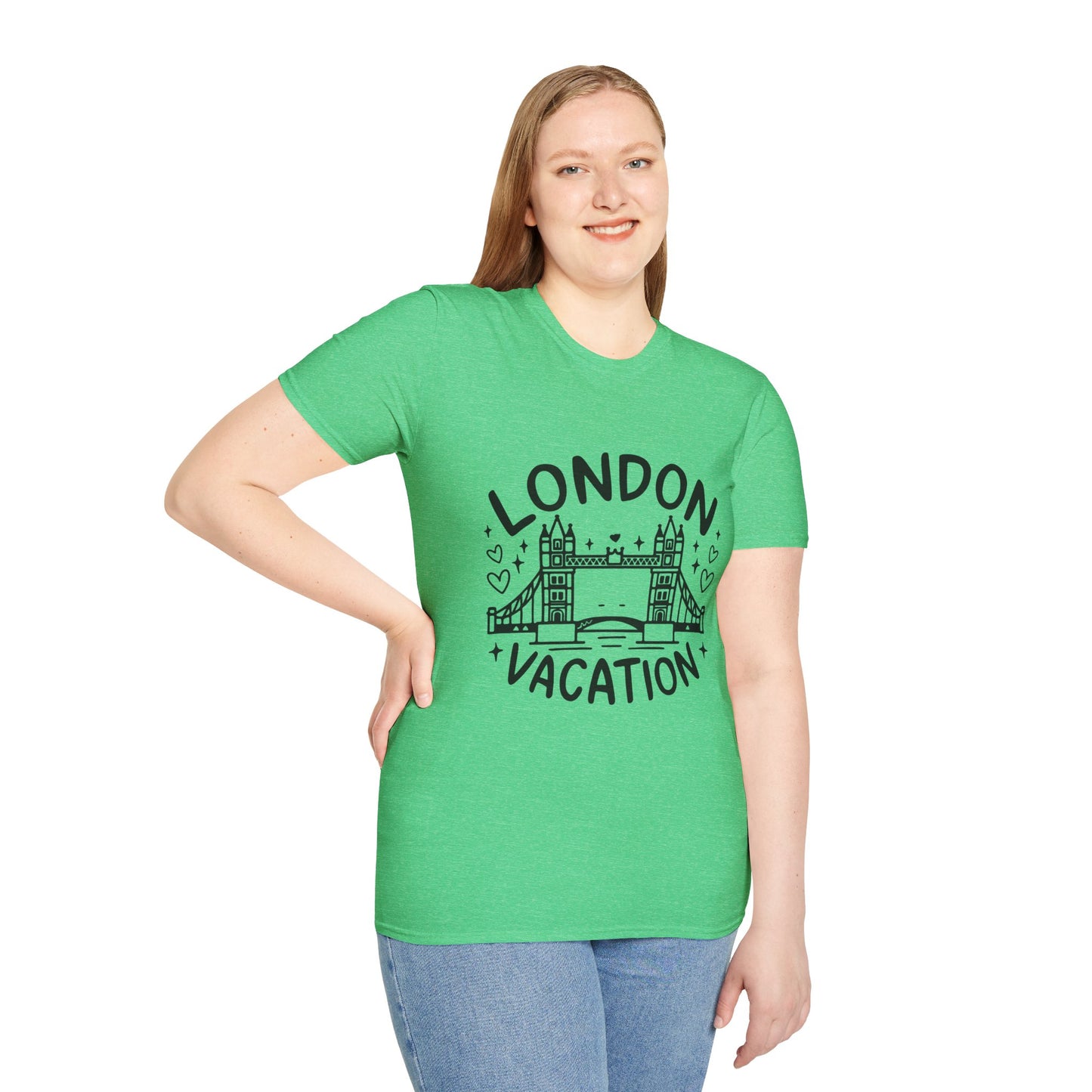 Unisex Softstyle T-Shirt - London's Relaxing Vacation