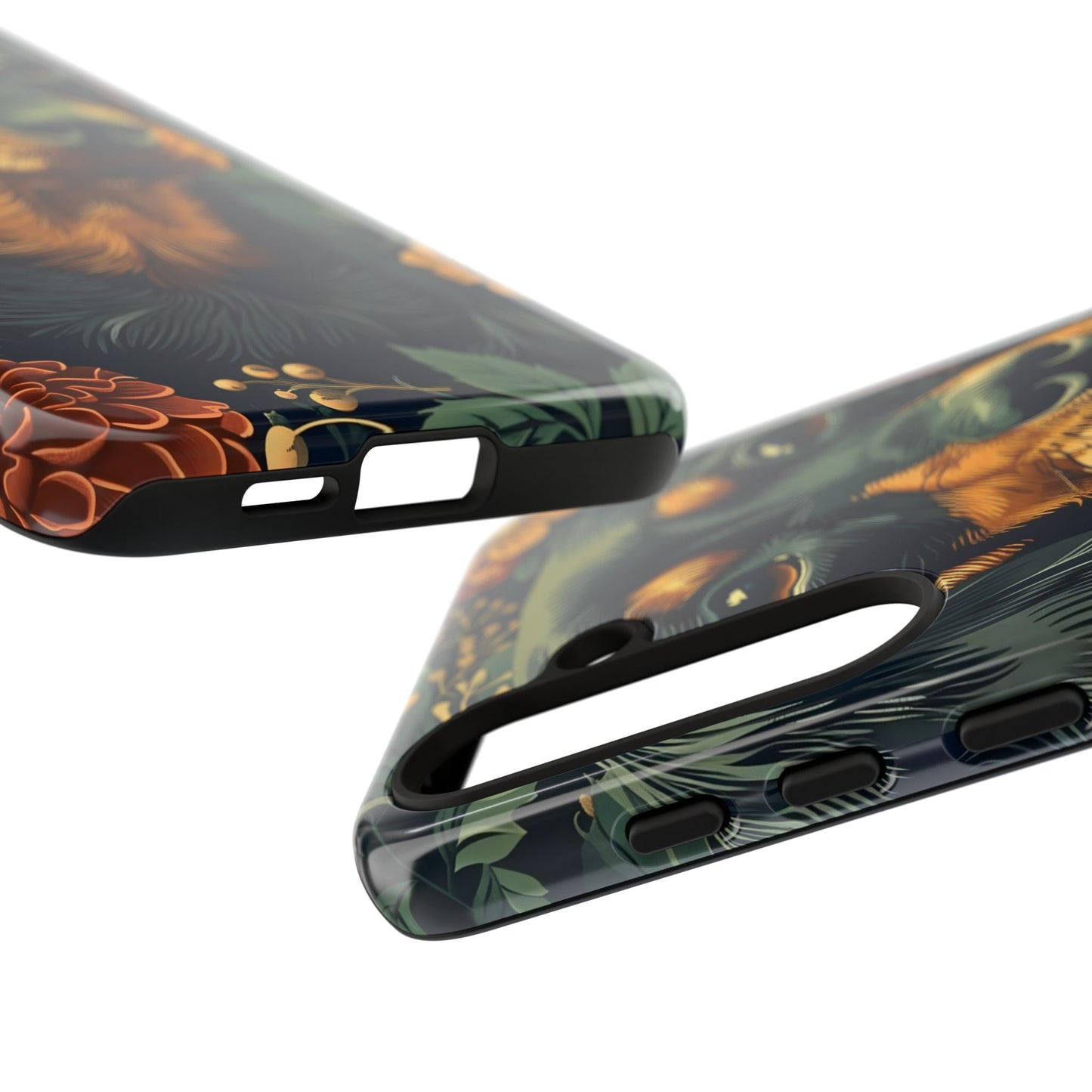 Dachshund Phone Case, Floral Pet Phone Cover, Dog Lover Gift, Tough Phone Case, Custom Dachshund Design, Unique Dog Owner Accessory