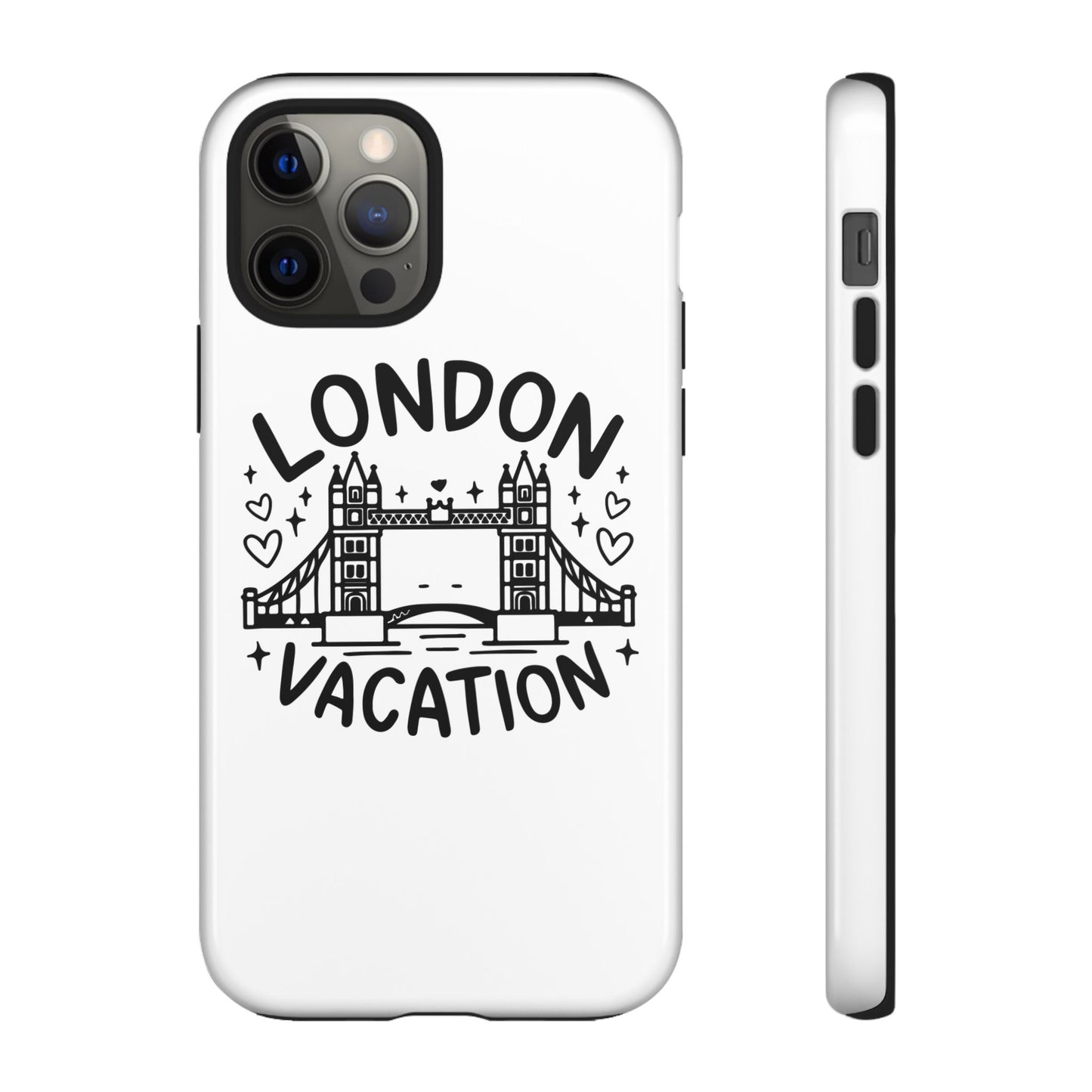 London Vacation Phone Case, Travel Accessories, Unique Gift, London Lover, Custom Phone Cover, Vacation Souvenir