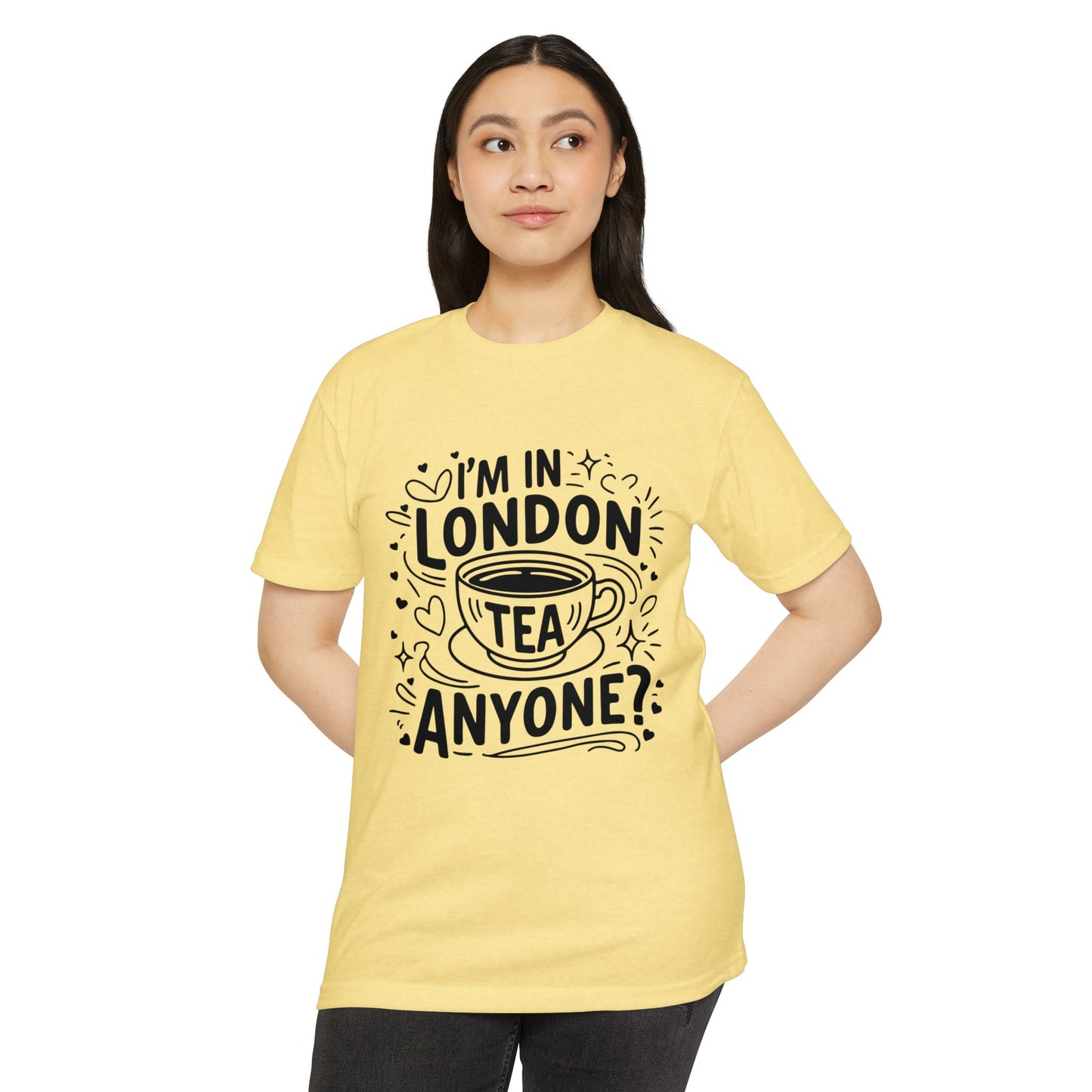 Unisex CVC Jersey T-shirt - London's Relaxing Tea