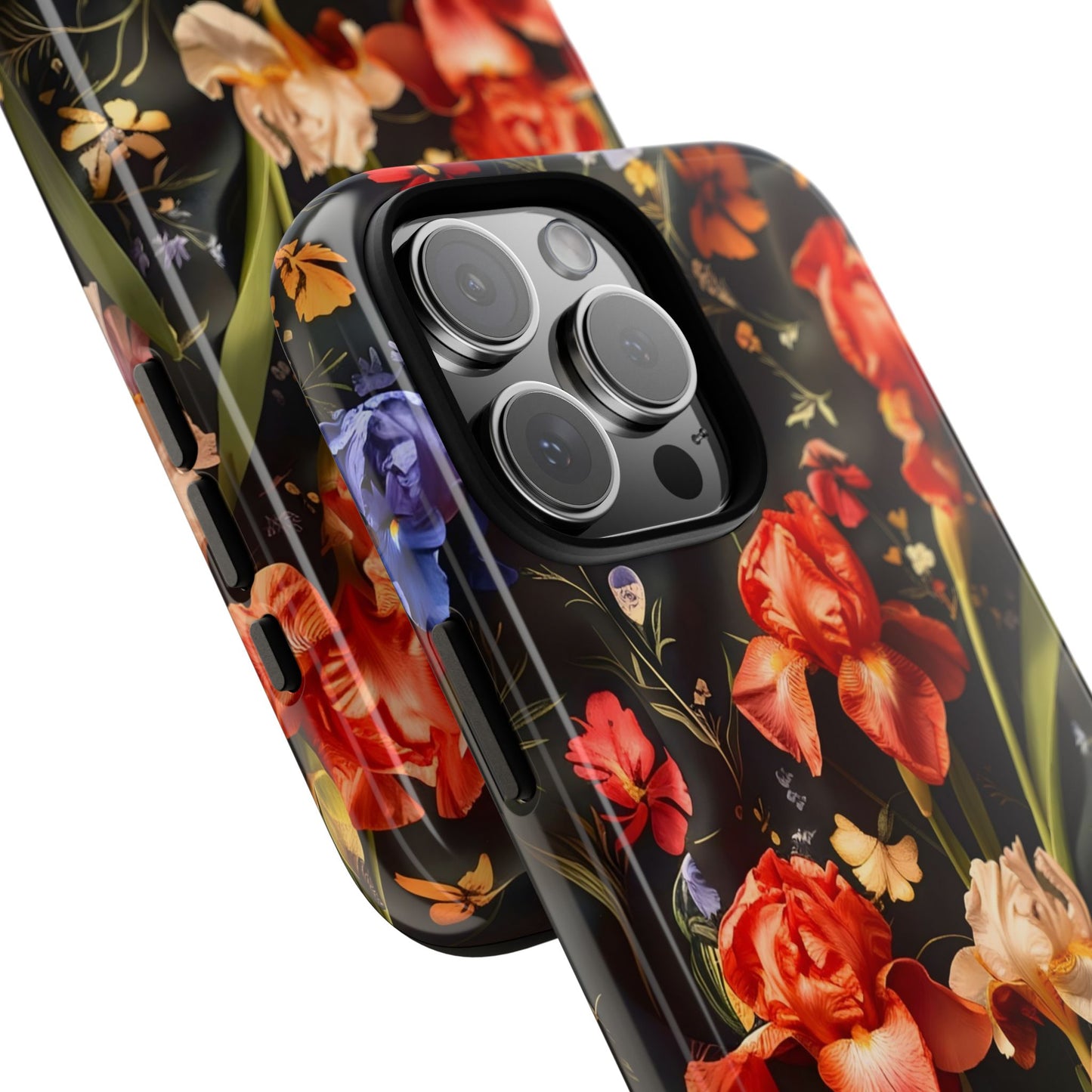 Floral Tough Case for Phone, Durable Protective Phone Cover, Gift for Flower Lovers, Phone Accessories, Spring Vibes