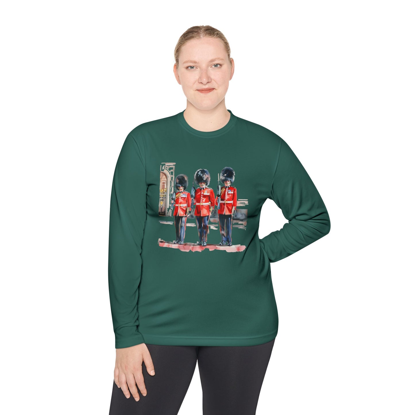 Unisex Lightweight Long Sleeve Tee - British Royal Guard