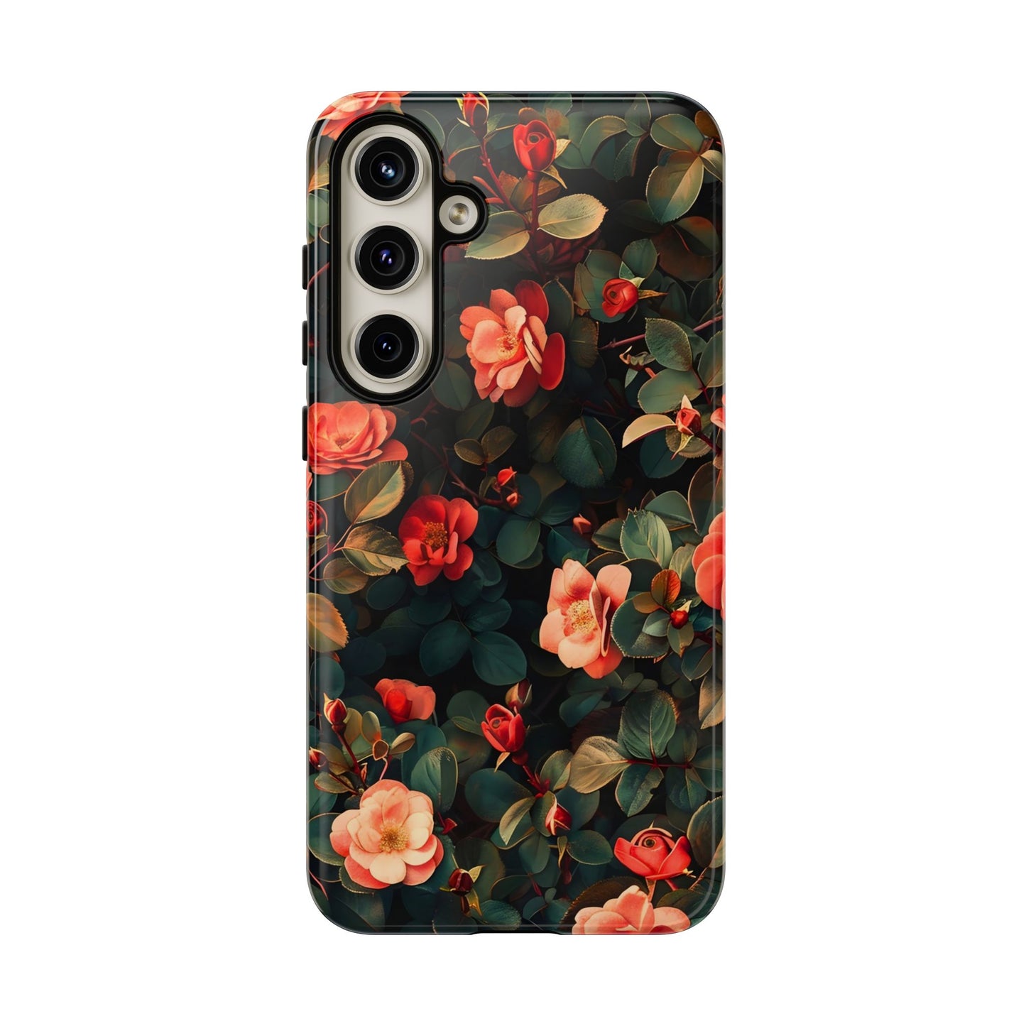 Floral Phone Case - Elegant Floral Design, Tough Protective Case, Perfect Gift for Her, Trendy Phone Accessories, Mother’s Day, Birthday