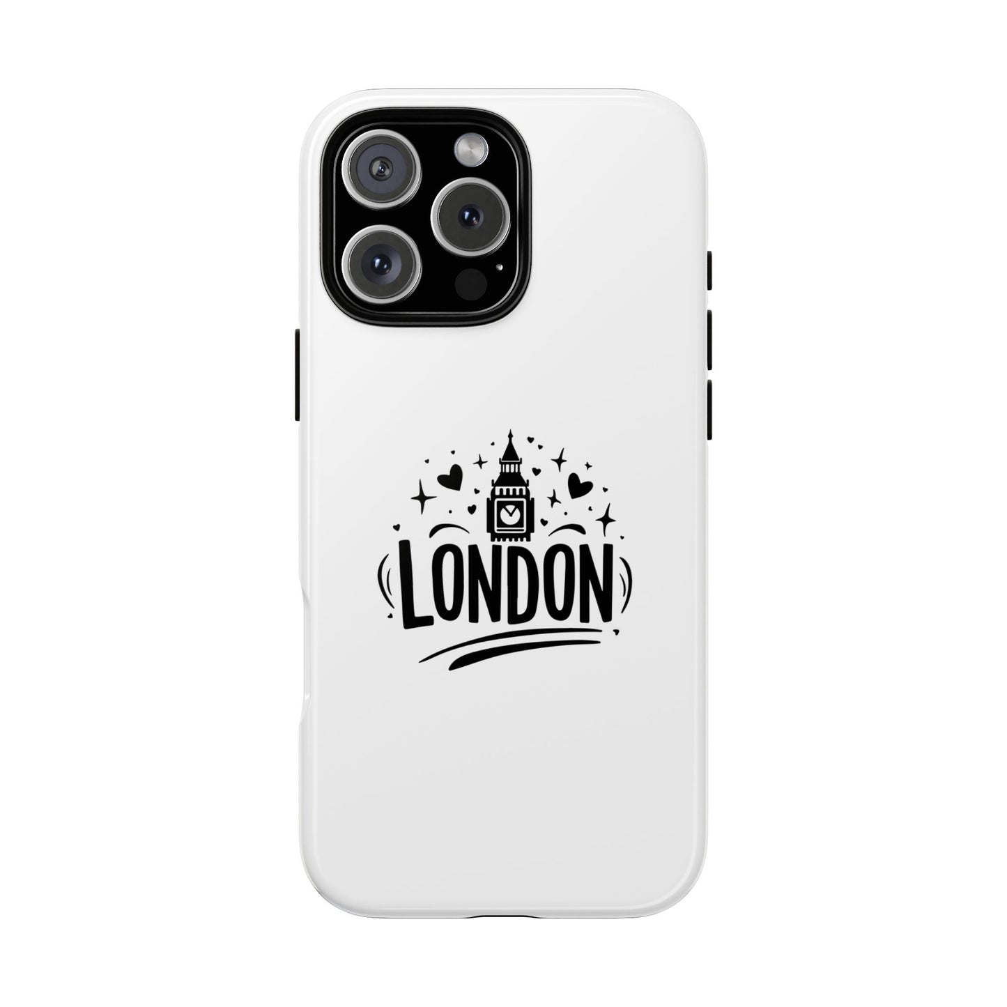 Stylish Phone Case for London Lovers, London Gift, Travel Accessory, Unique Smartphone Case, Cityscape Phone Cover
