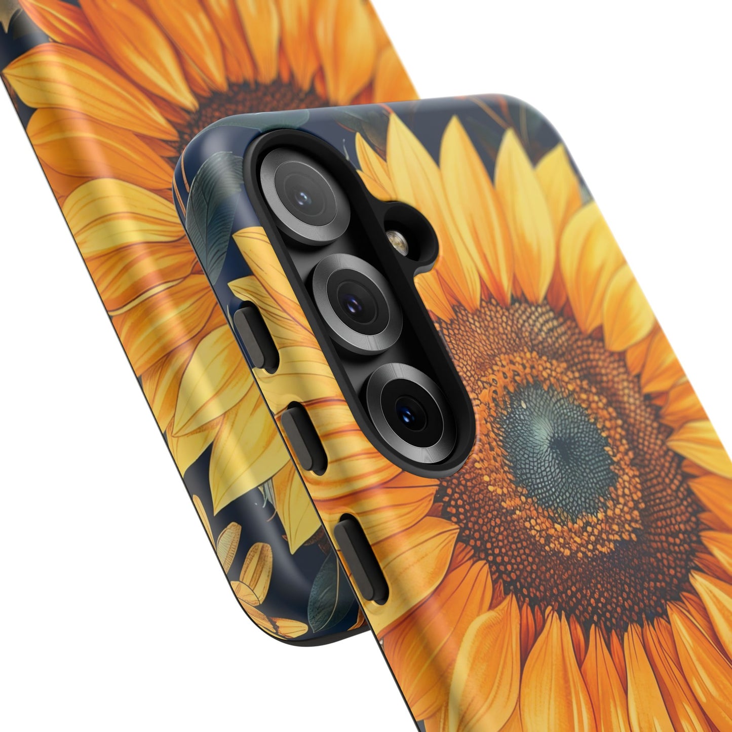 Sunflower Phone Case - Floral Design for Nature Lovers, Cute Spring Accessory, Gift for Her, Eco-Friendly Cover