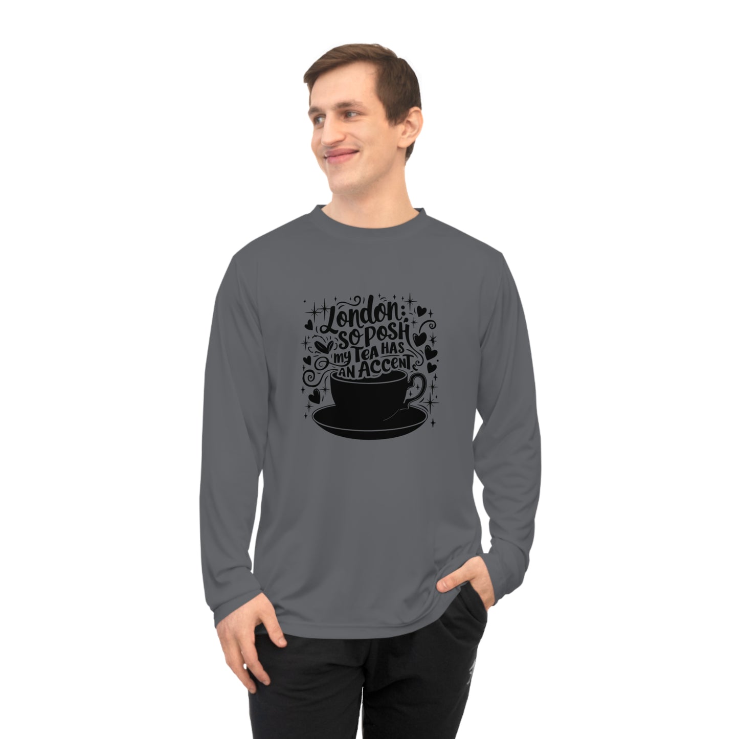 Unisex Performance Long Sleeve Shirt - London's Nostalgic Tea