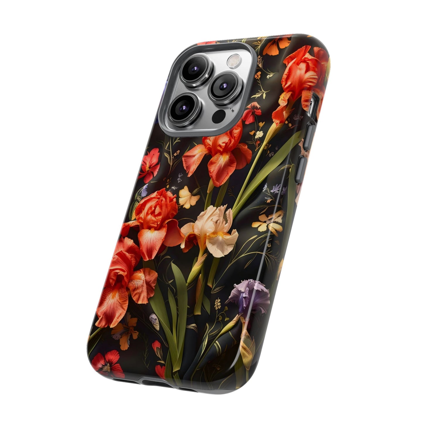 Floral Tough Case for Phone, Durable Protective Phone Cover, Gift for Flower Lovers, Phone Accessories, Spring Vibes
