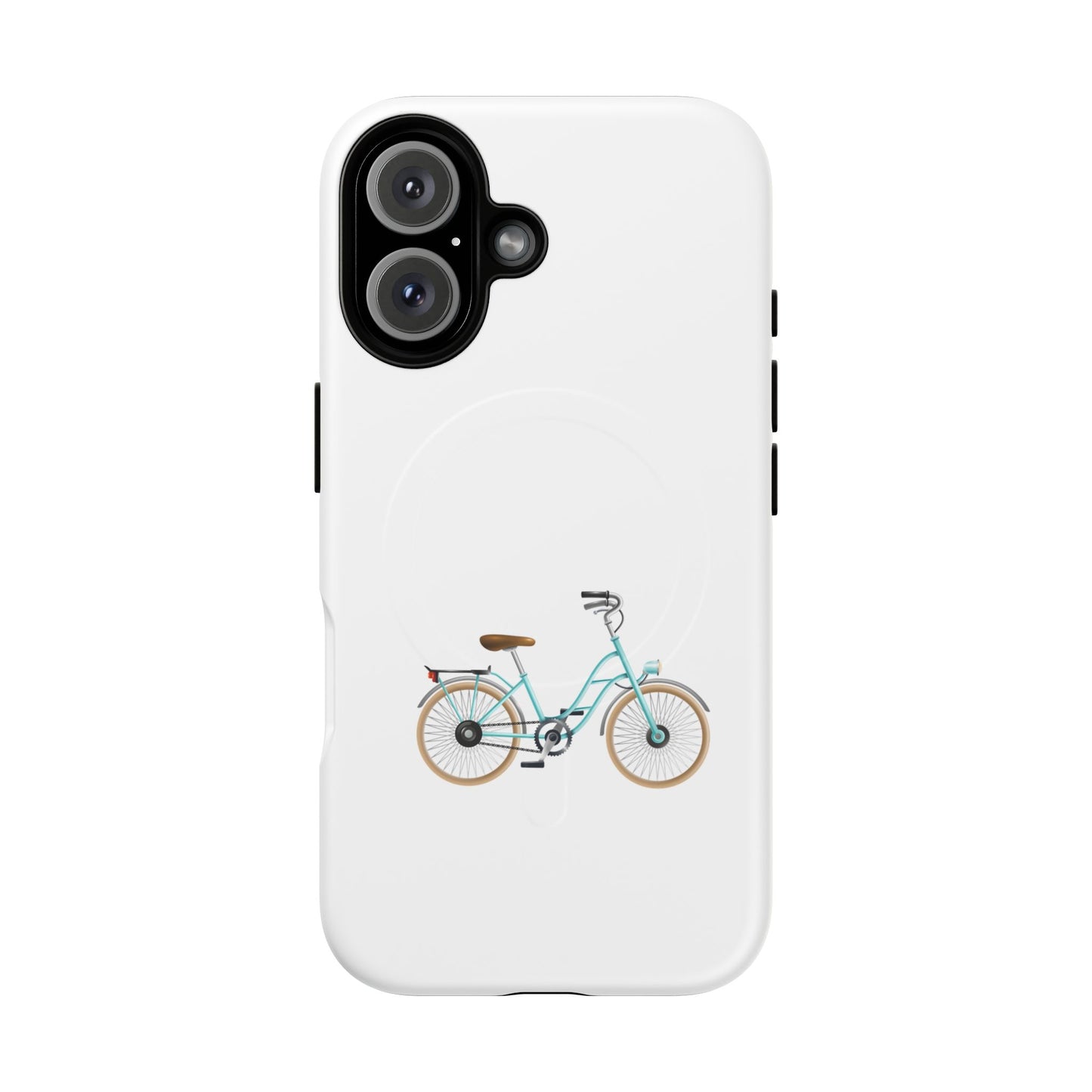 Tough Magnetic Phone Cases, Stylish Bicycle Design, Durable Protection, Perfect Gift for Cyclists, Trendy Tech Accessory