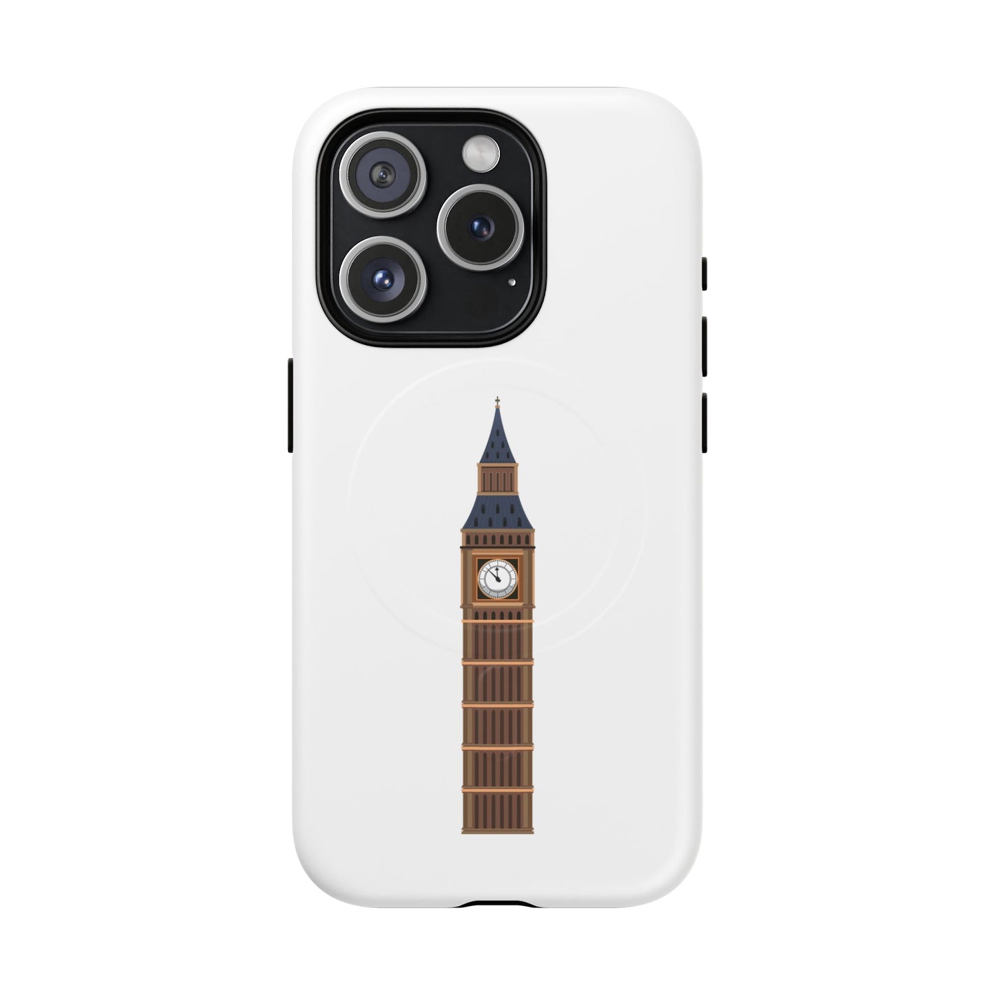 Tough Magnetic Phone Cases with Iconic Big Ben Design, Phone Protector, Unique Gift, London Souvenir, Magnetic Case for Phones
