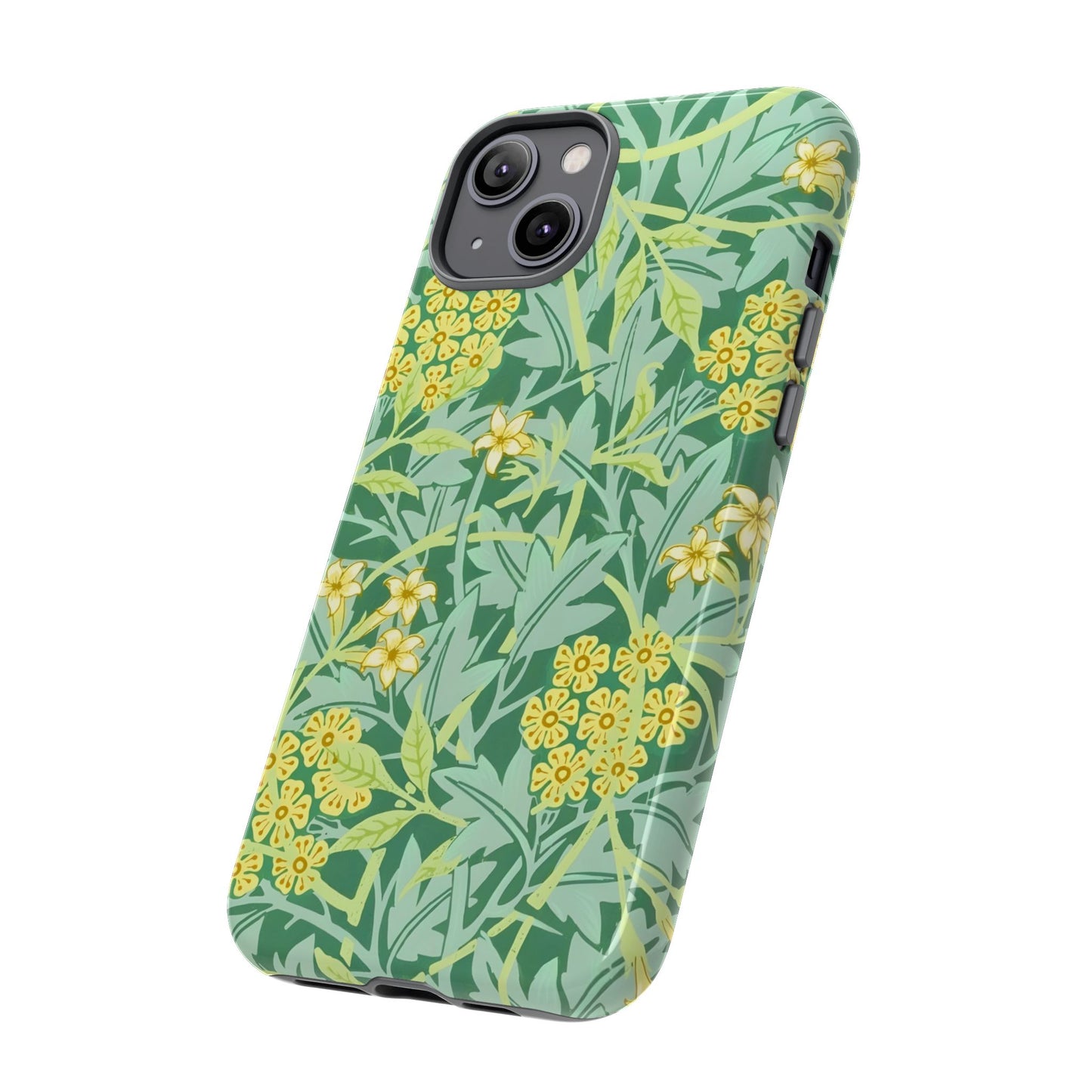 Tough Cases Organic Floral Phone Case, Stylish iPhone Cover, Eco-Friendly Gift, Nature Lover Accessory, Spring Decor, Unique Phone Protector
