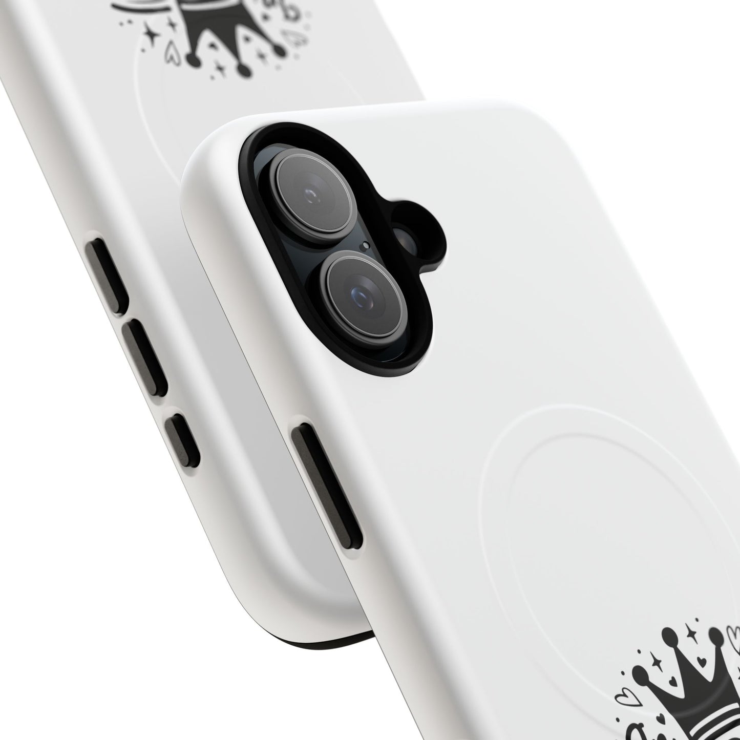 King's Neighbor Tough Magnetic Phone Case, London Style Case, Durable Phone Cover, Gift for Travelers, Black White Phone Accessory