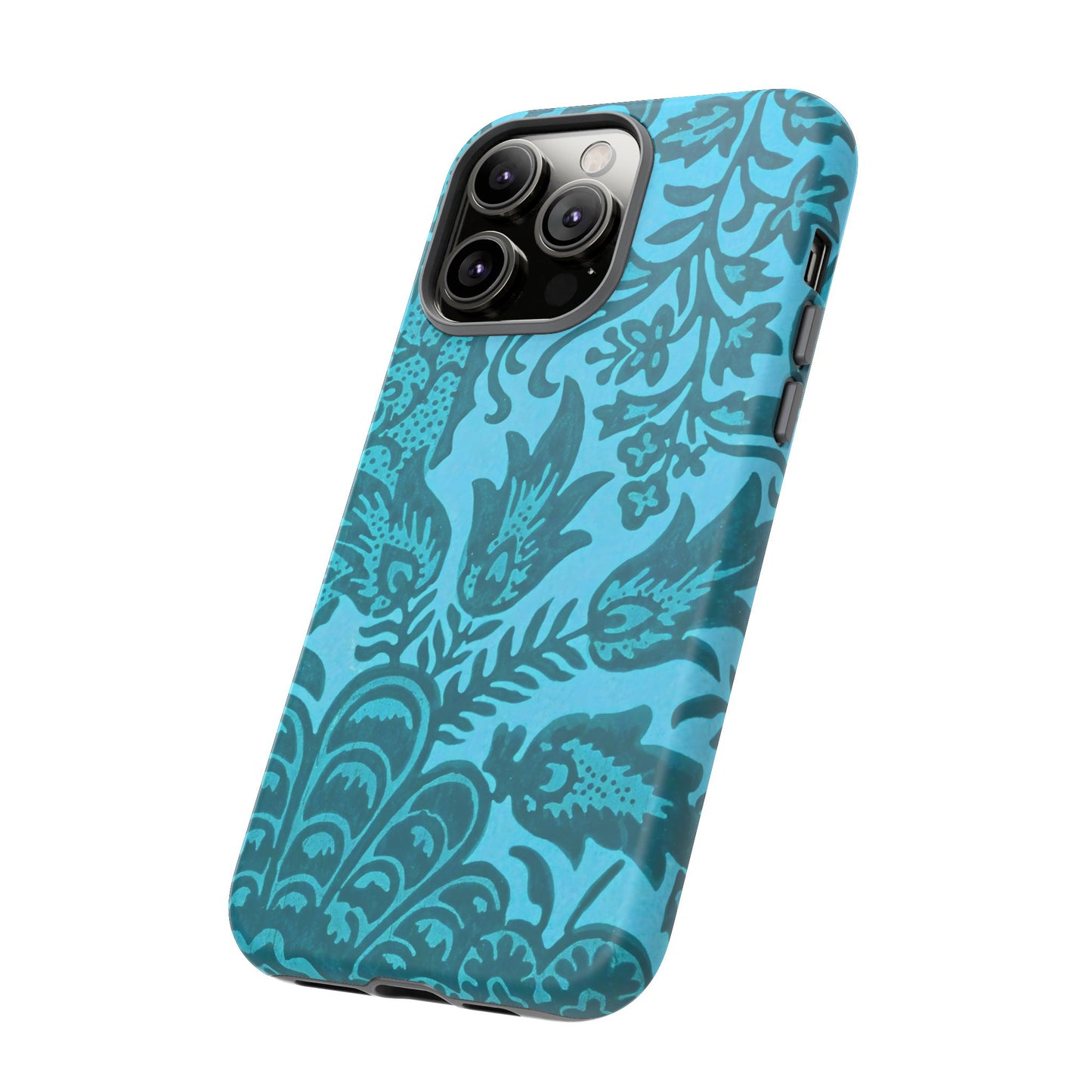 Bohemian Phone Case, Tough Floral Phone Cover, Artistic Phone Protector, Gift for Her, Unique Tech Accessories
