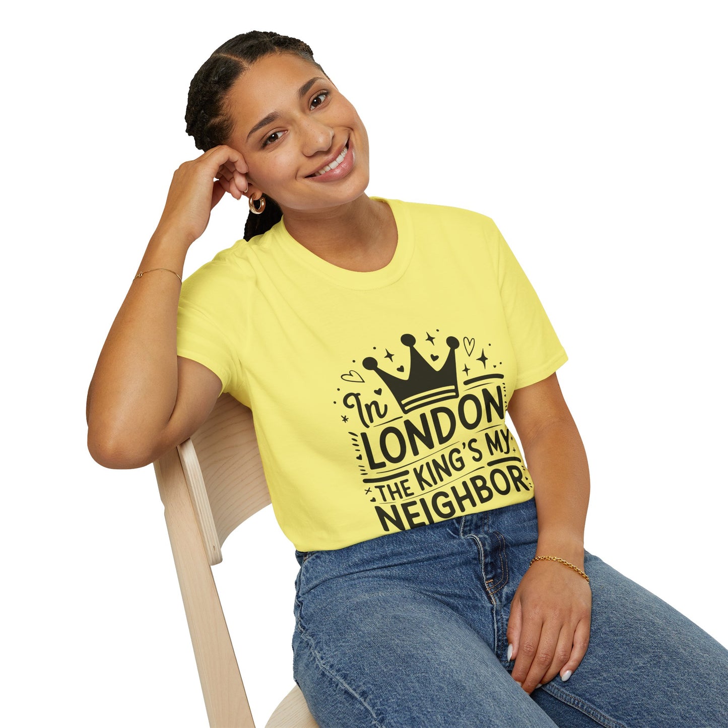 Unisex Softstyle T-Shirt - King's My Neighbour in London