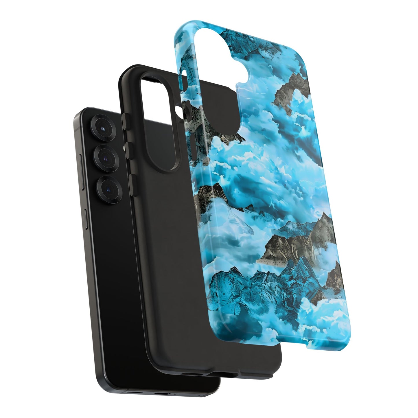Mountain Wave Phone Case - Adventure Gear, Outdoor Gifts, Stylish Cases, Trendy Accessories, Nature Lovers