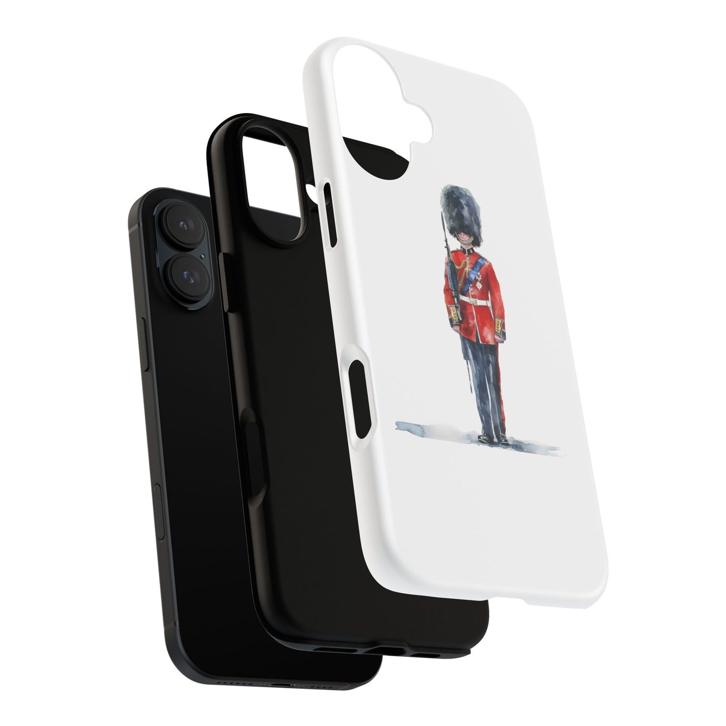 British Royal Guard Phone Case - Tough Cases, Unique Phone Cover, Gift for Her, Cute Accessory, British Soldier Design