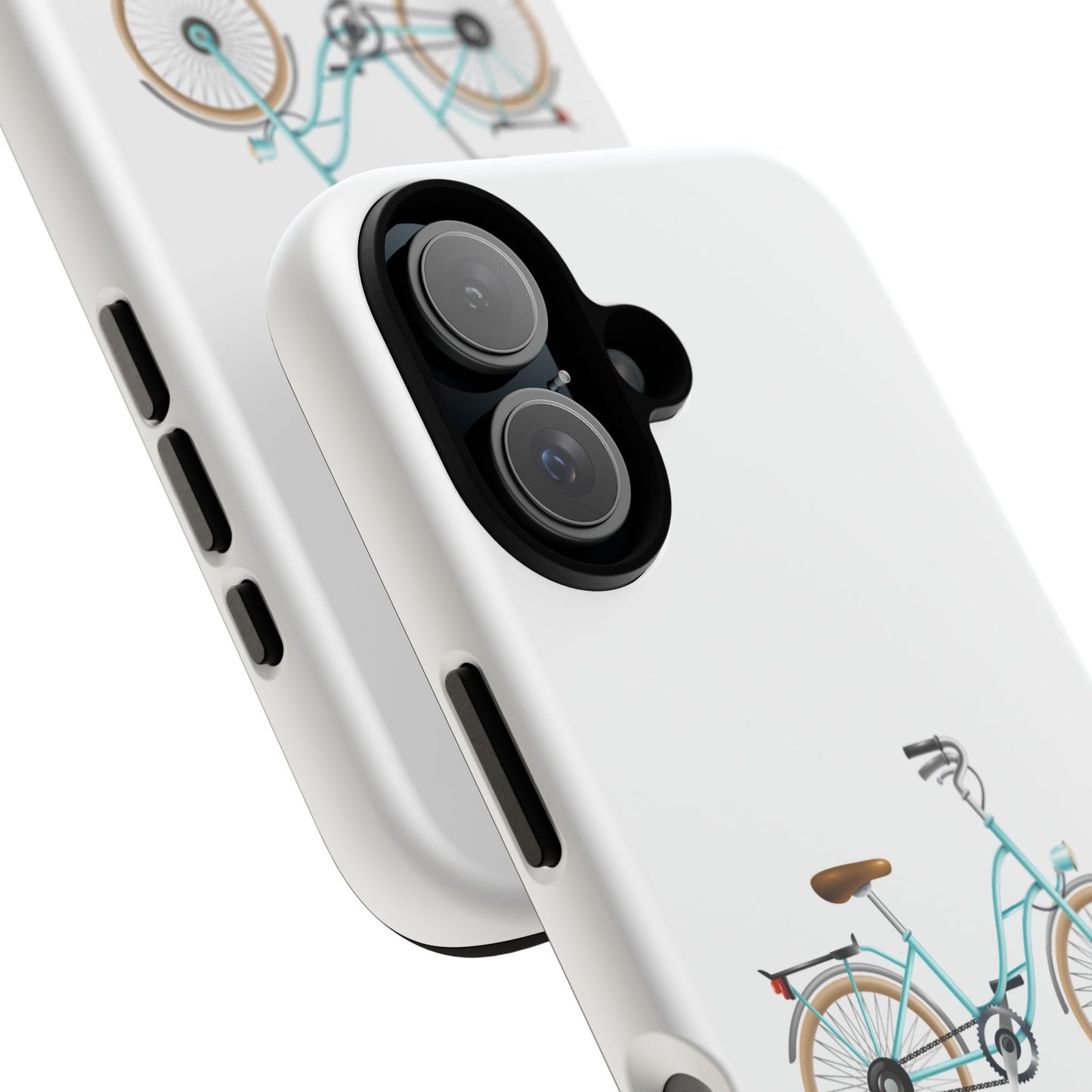 Bicycle Design Tough Phone Case - Durable Protection for Cyclists