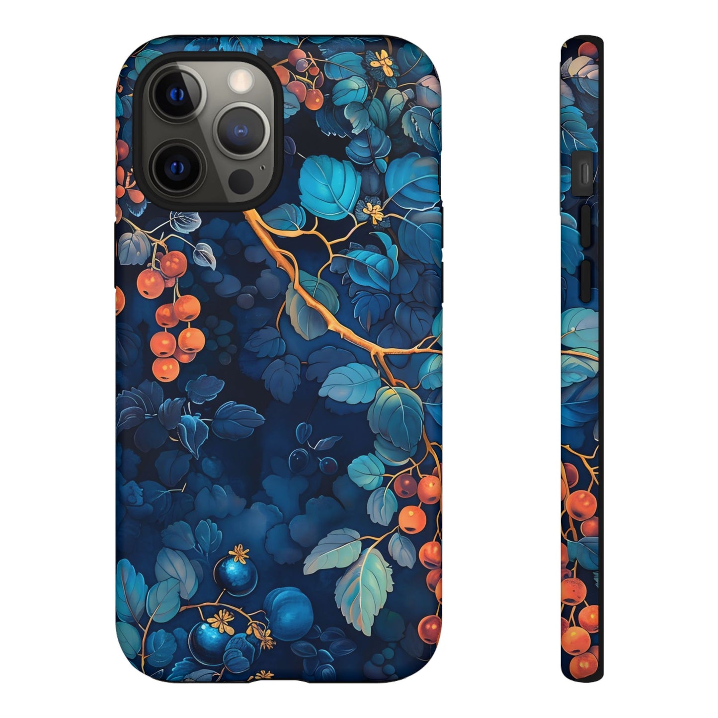 Artistic Phone Case with Floral Design, Tough Cases for iPhone, Nature-Inspired Accessory, Unique Gift for Her, Protective Cover