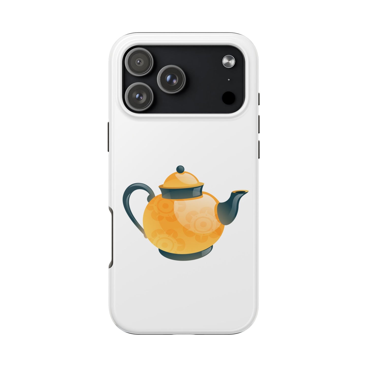 Colorful Teapot Phone Case, Quirky Cell Phone Cover, Unique Gift for Tea Lovers, Stylish Protection, Fun Phone Accessories