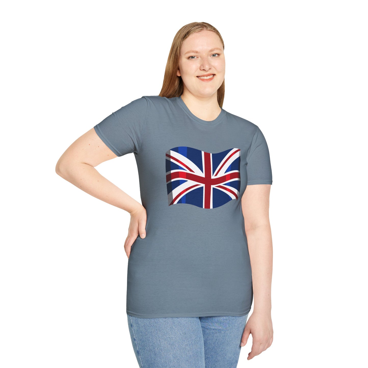 Unisex Softstyle T-Shirt - The Union Jack - Symbol of Britain