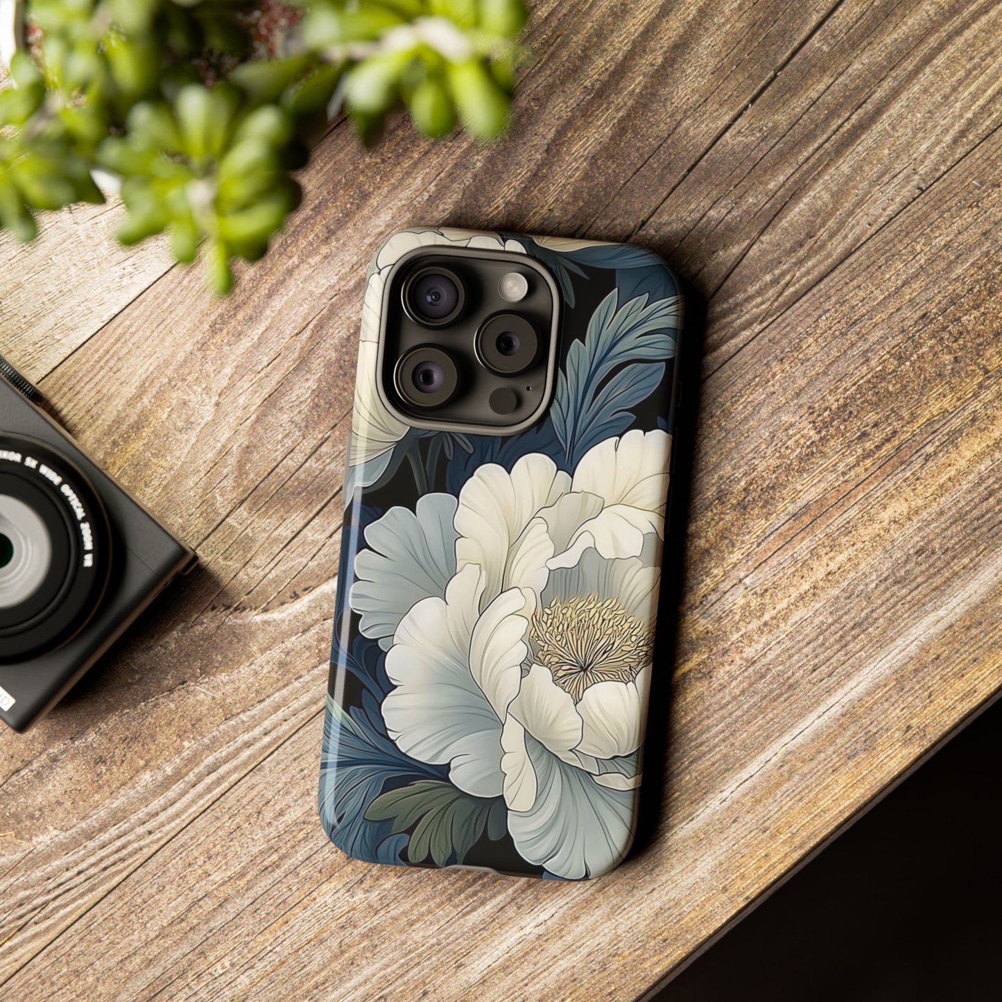 Floral Phone Case - Elegant Tough Cases for Nature Lovers, Stylish Protective Cover for Gifts, Birthdays, Mom's Day, Floral Design
