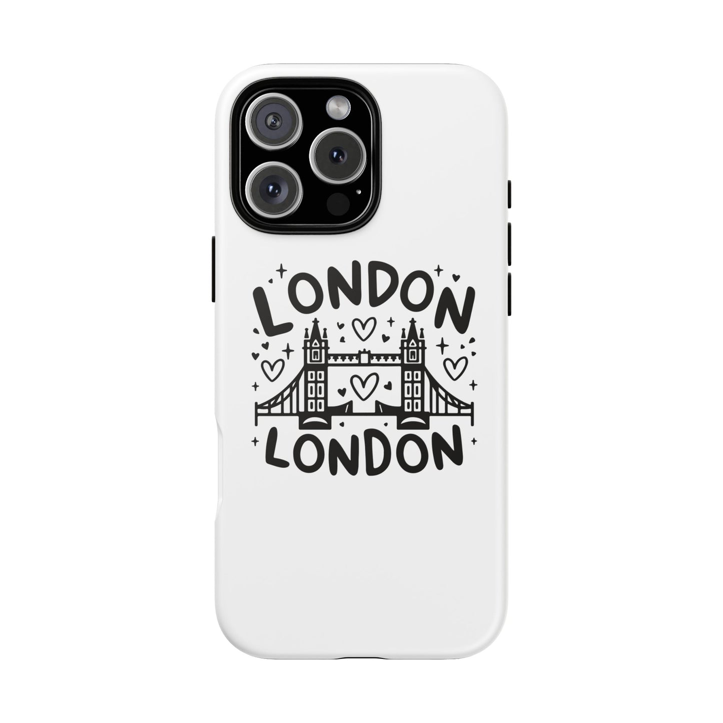 Love London Bridge Phone Case, Tough Cases for London Lovers, Cute Protection, Travel Gift, Phone Accessory, Design with Love