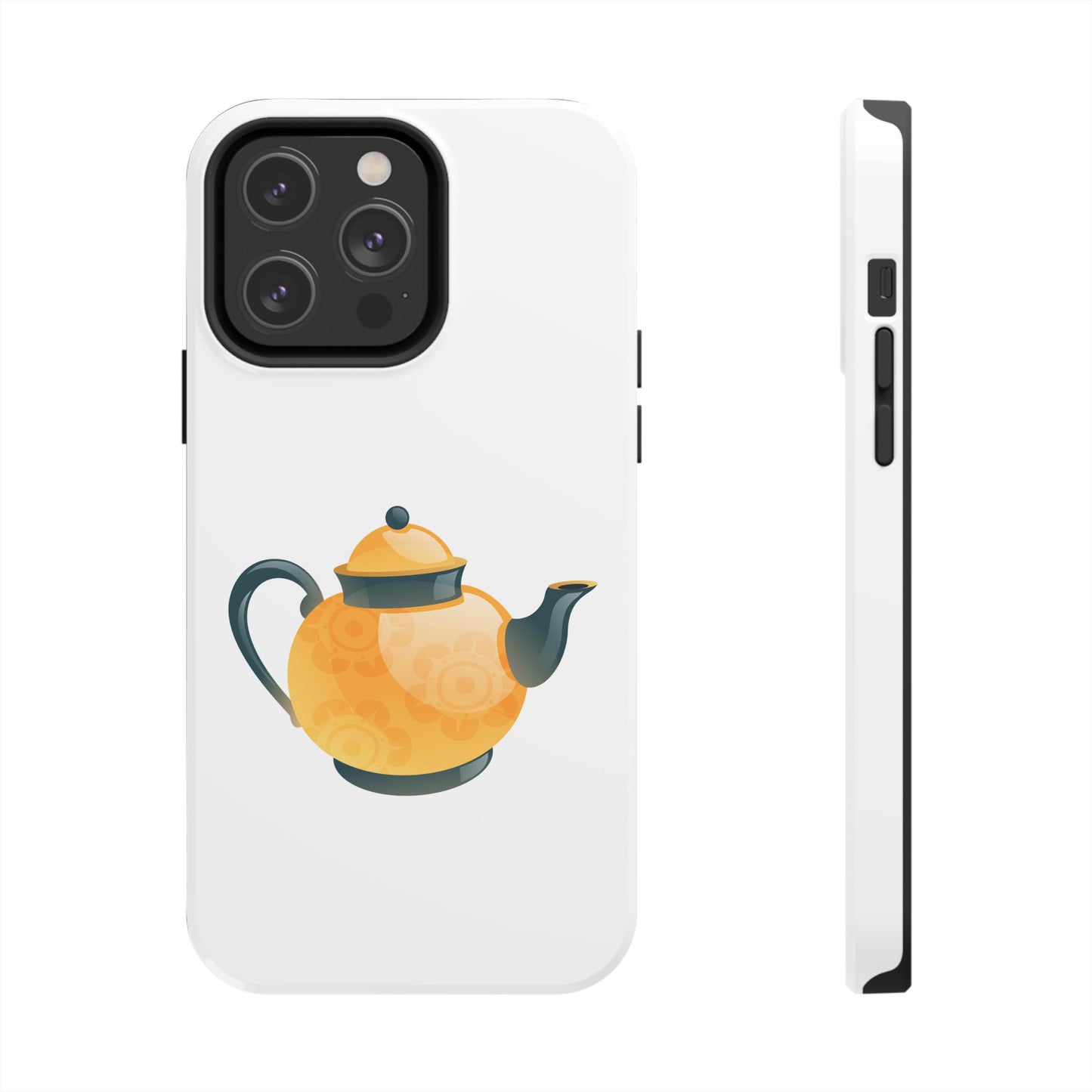 Colorful Teapot Phone Case, Quirky Cell Phone Cover, Unique Gift for Tea Lovers, Stylish Protection, Fun Phone Accessories