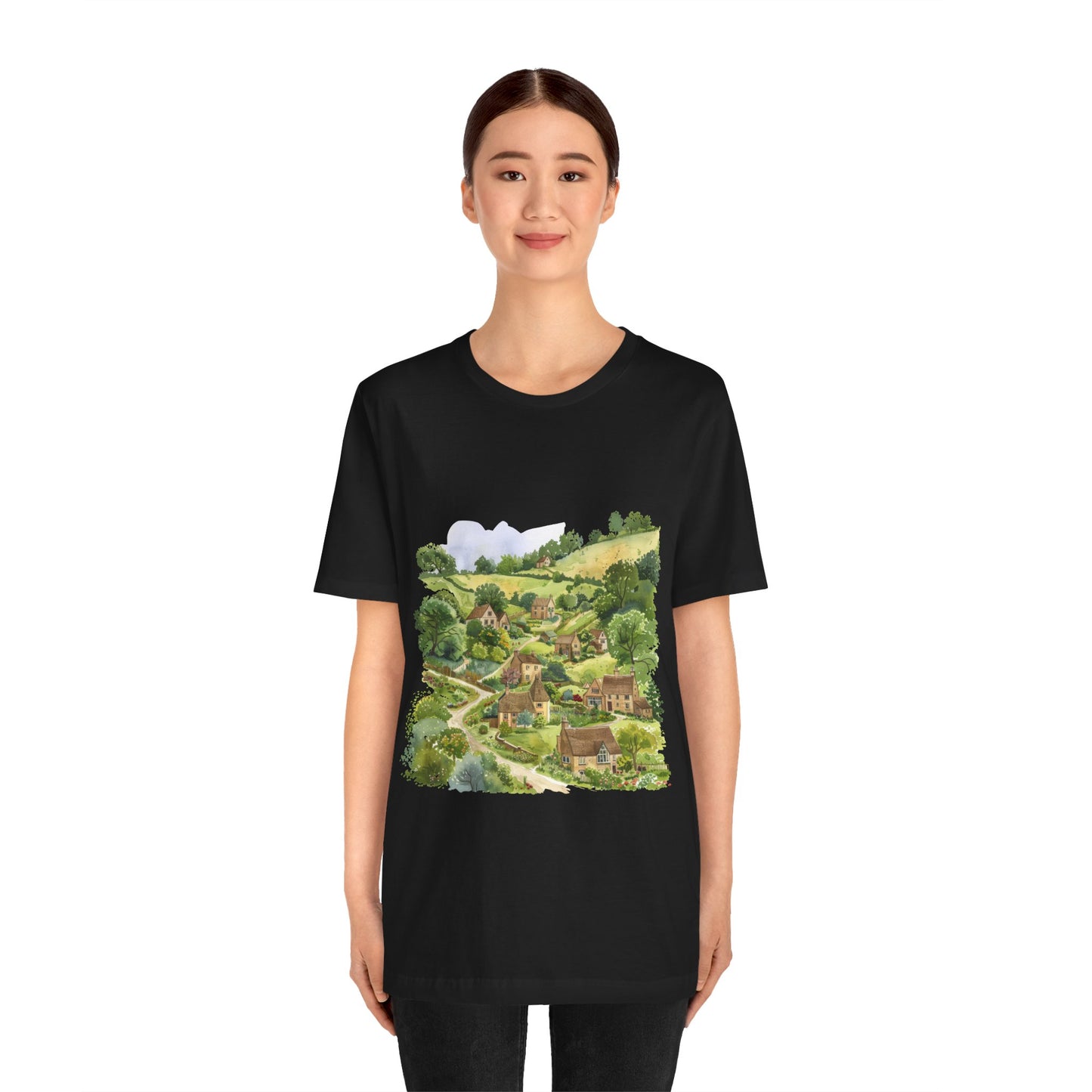 Unisex Jersey Short Sleeve Tee - Enchanting Landscapes of Britain