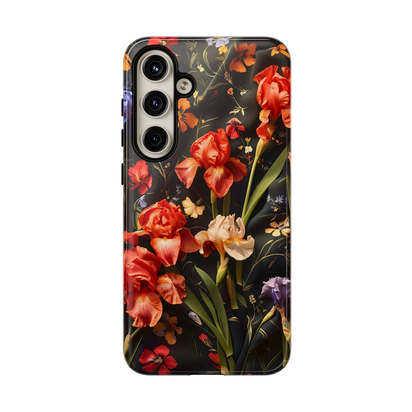 Floral Tough Case for Phone, Durable Protective Phone Cover, Gift for Flower Lovers, Phone Accessories, Spring Vibes