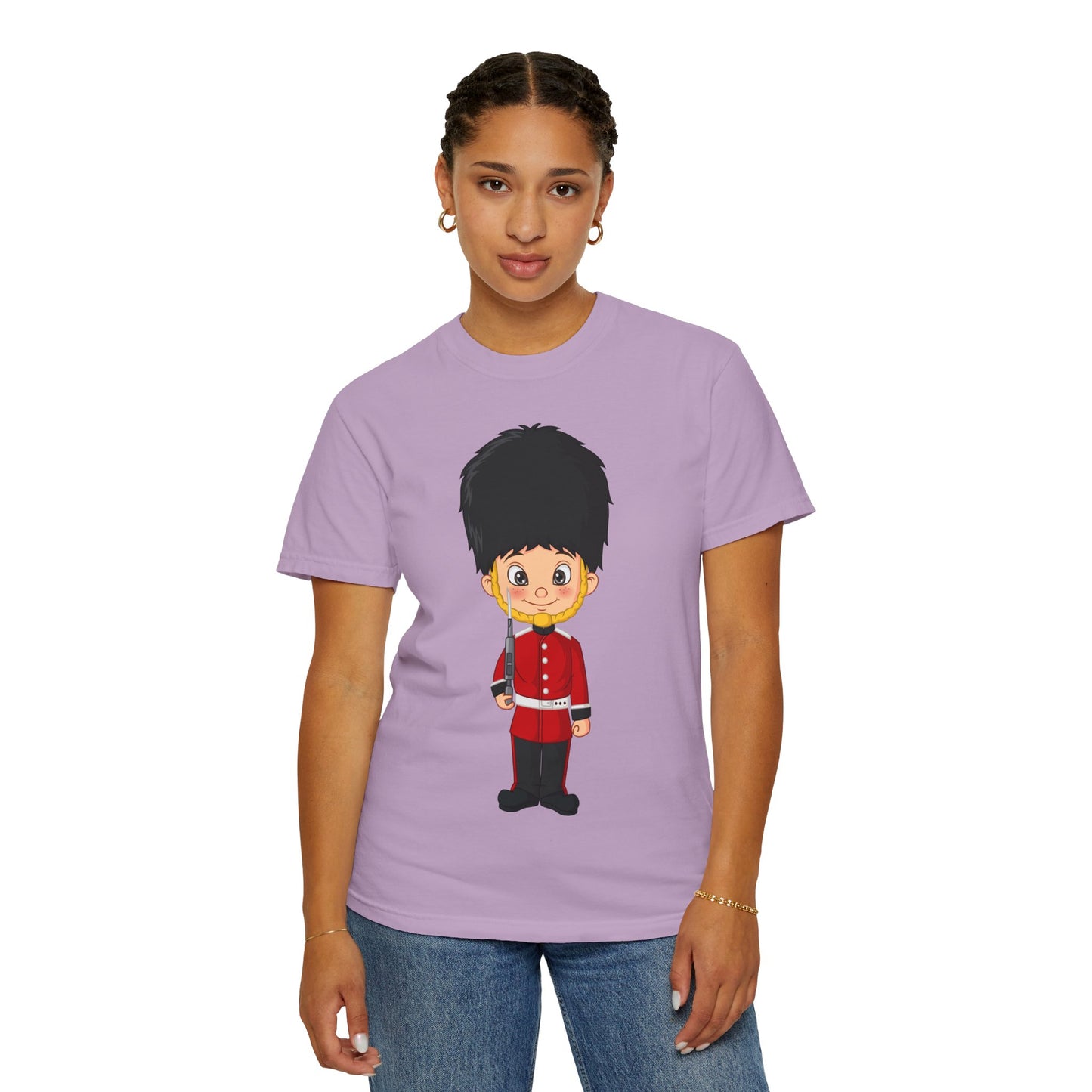 Unisex Garment-Dyed T-shirt - Bodmin’s Brave - The Iconic Red Jacket