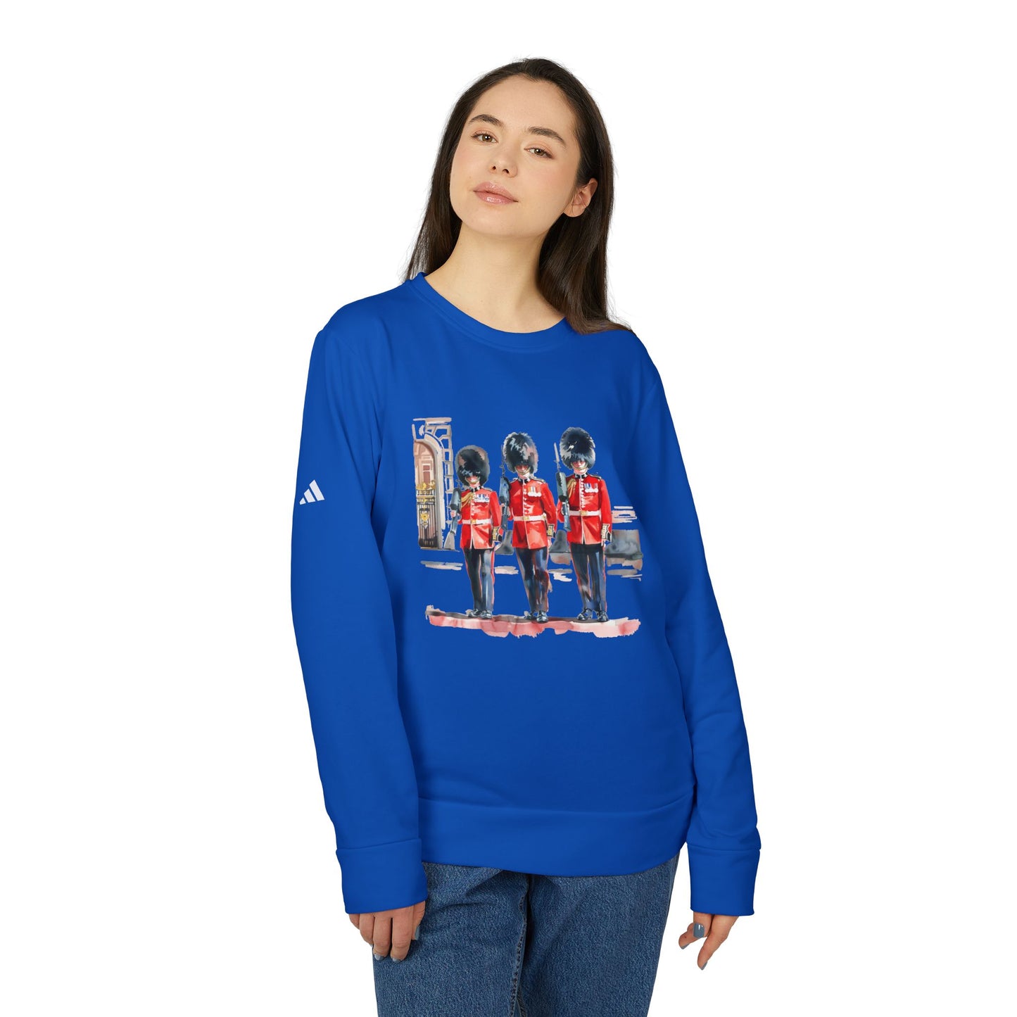 Adidas Unisex Fleece Crewneck Sweatshirt – Stylish Military Inspired Design