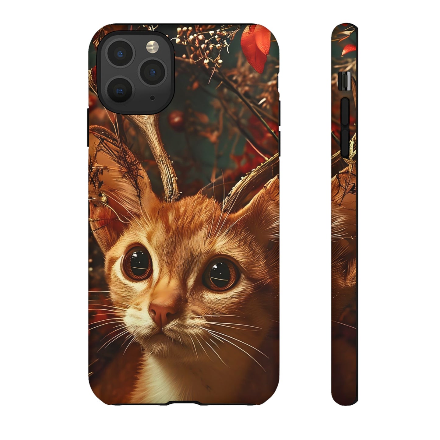 Cat Themed Phone Case, Tough Cases for Cat Lovers, Unique Pet Gifts, Animal Chic Accessories, Personalized Phone Protector