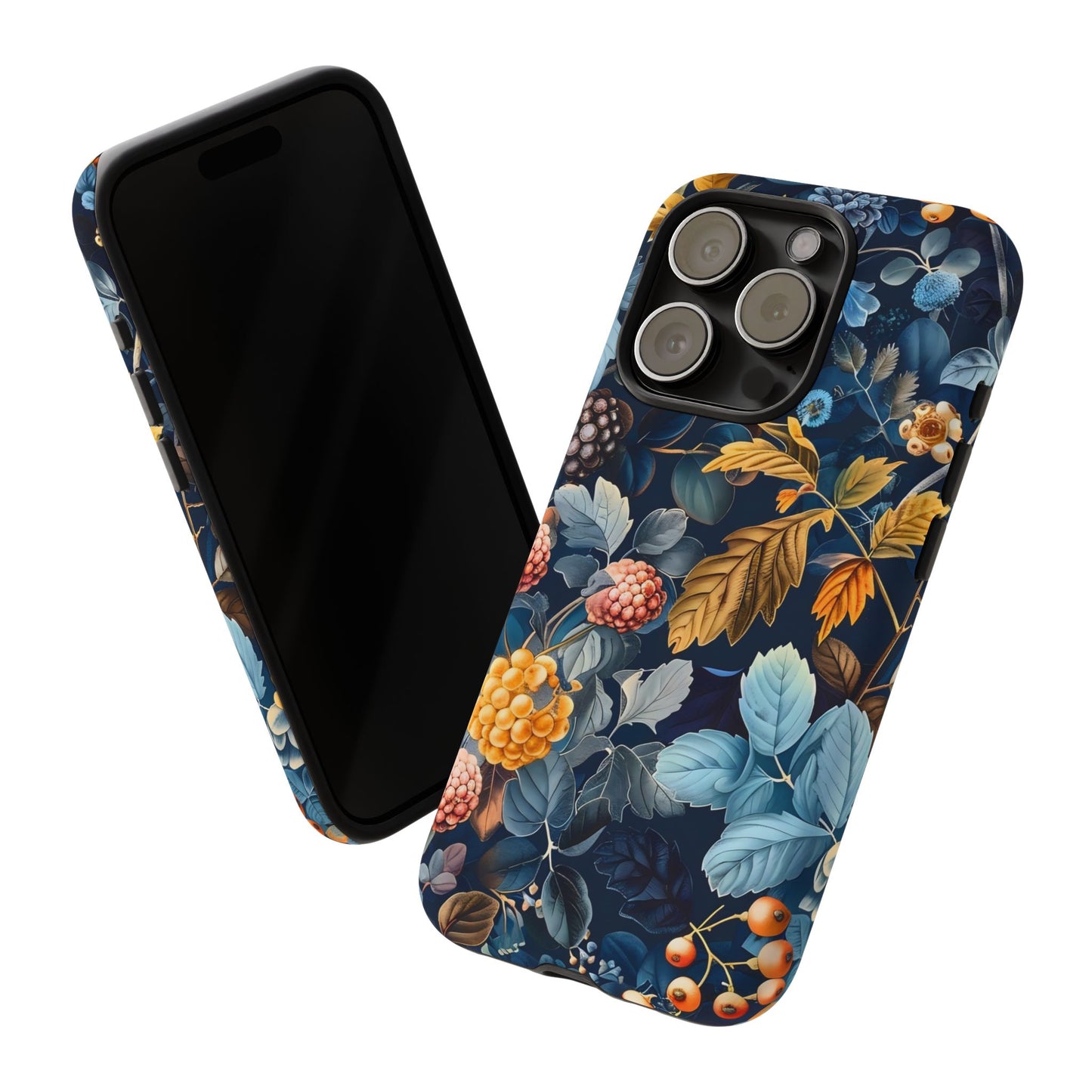 Floral iPhone Case, Tough Phone Cover, Nature-inspired Accessory, Gift for Her, Trendy Protection Case