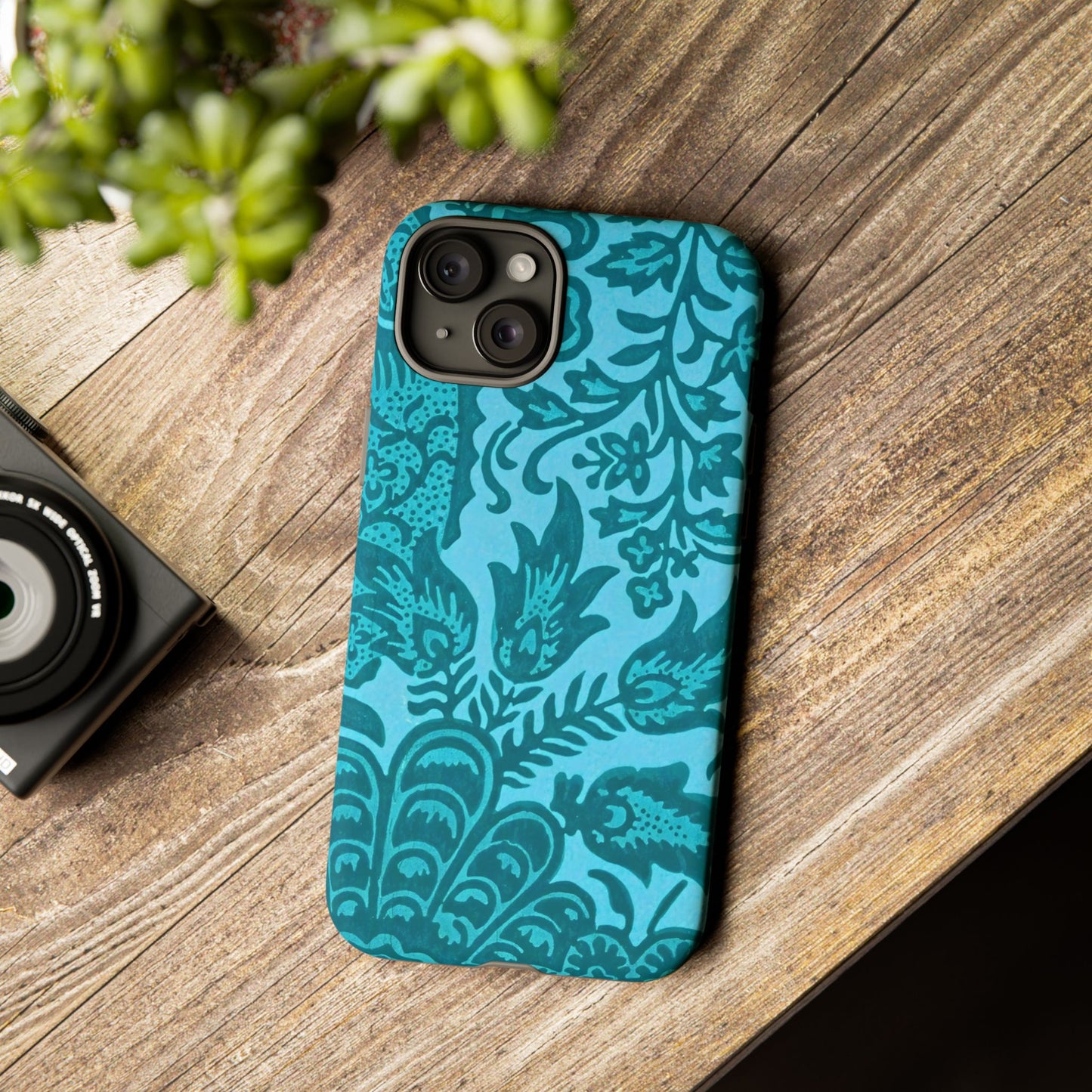 Bohemian Phone Case, Tough Floral Phone Cover, Artistic Phone Protector, Gift for Her, Unique Tech Accessories